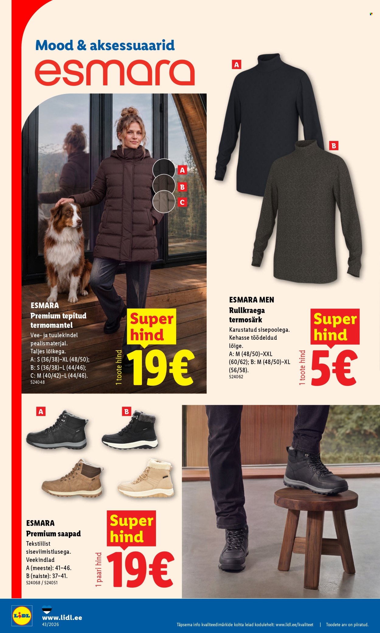 Lidl kliendileht (19.10 - 25.10.2026)