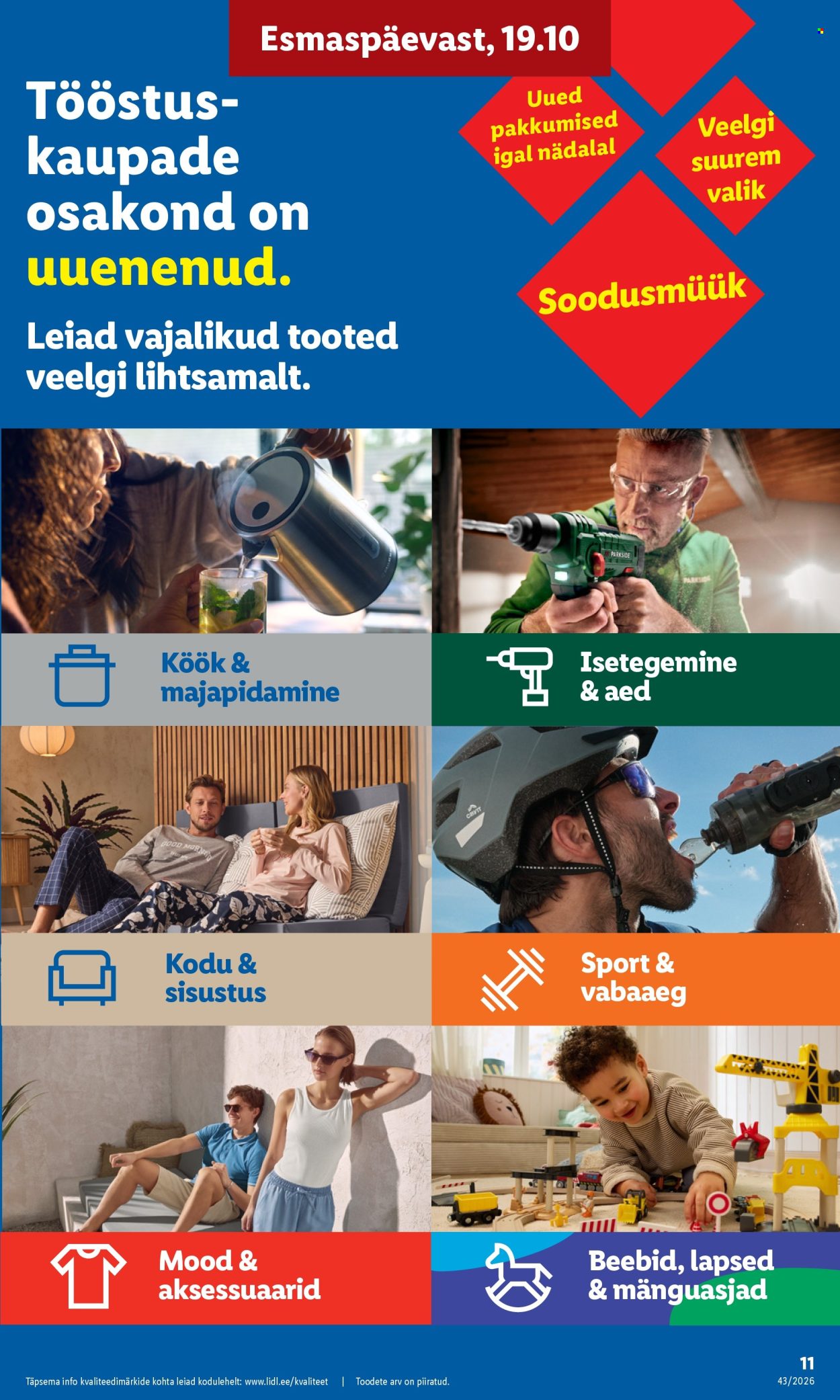 Lidl kliendileht (19.10 - 25.10.2026)