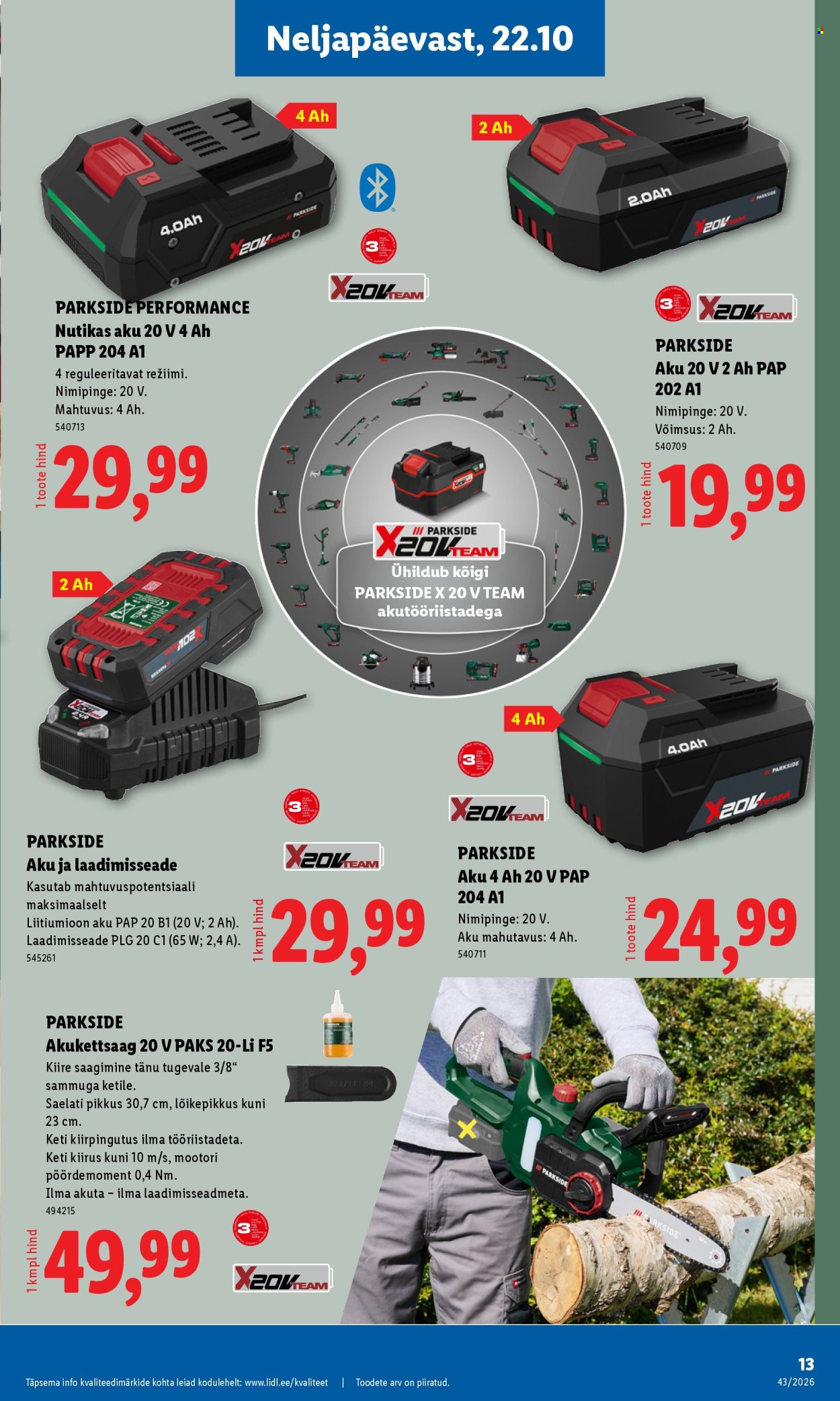 Lidl kliendileht (19.10 - 25.10.2026)