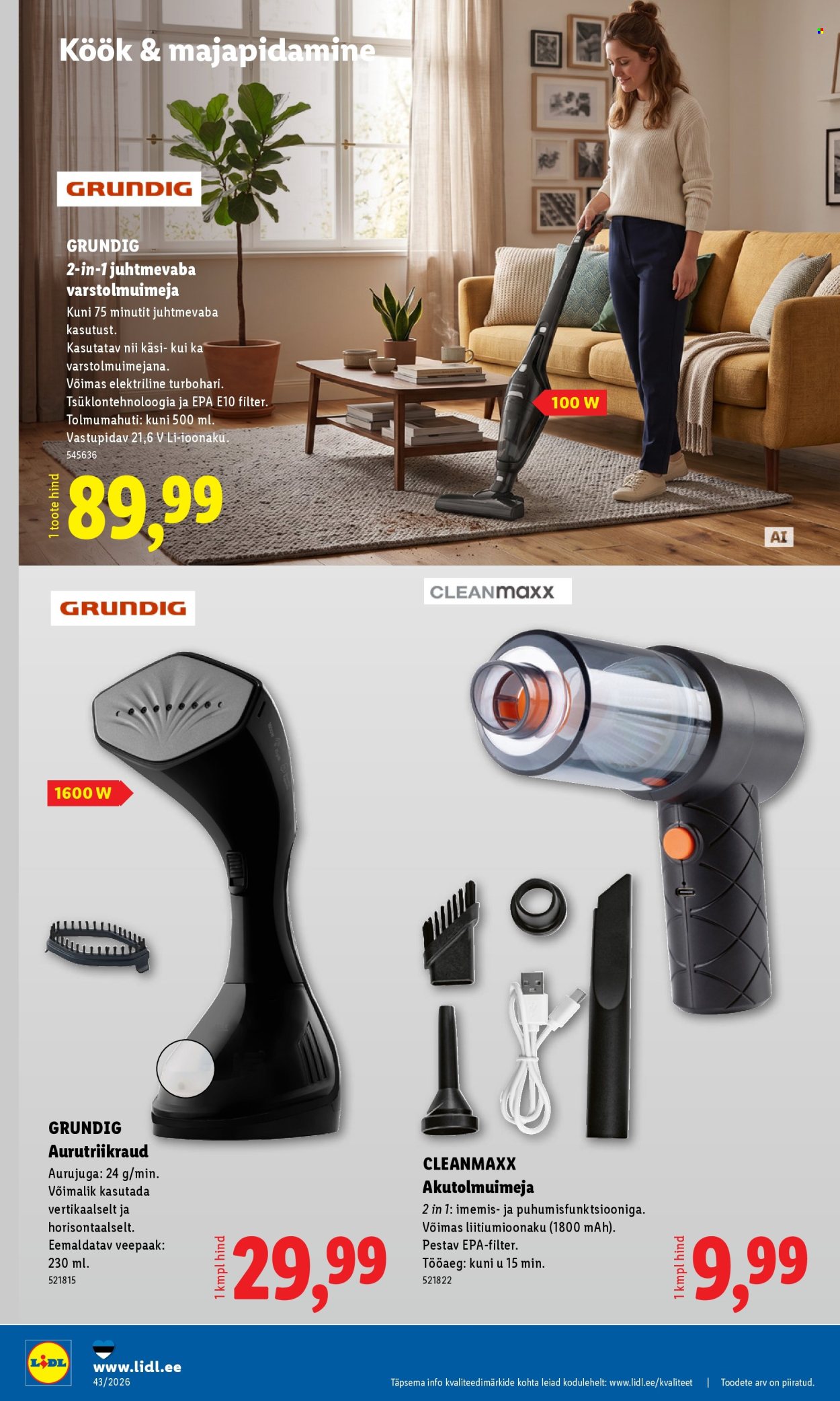 Lidl kliendileht (19.10 - 25.10.2026)
