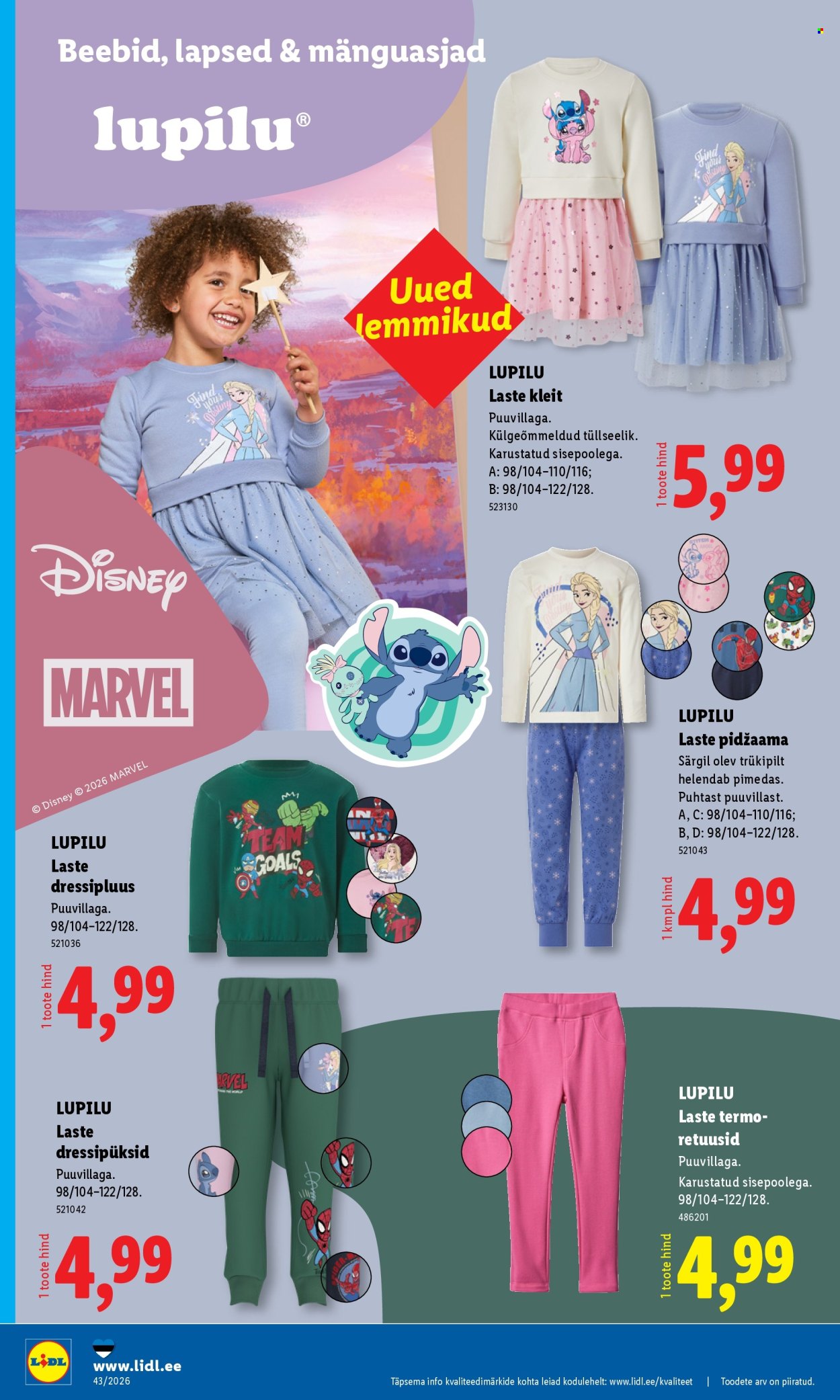 Lidl kliendileht (19.10 - 25.10.2026)