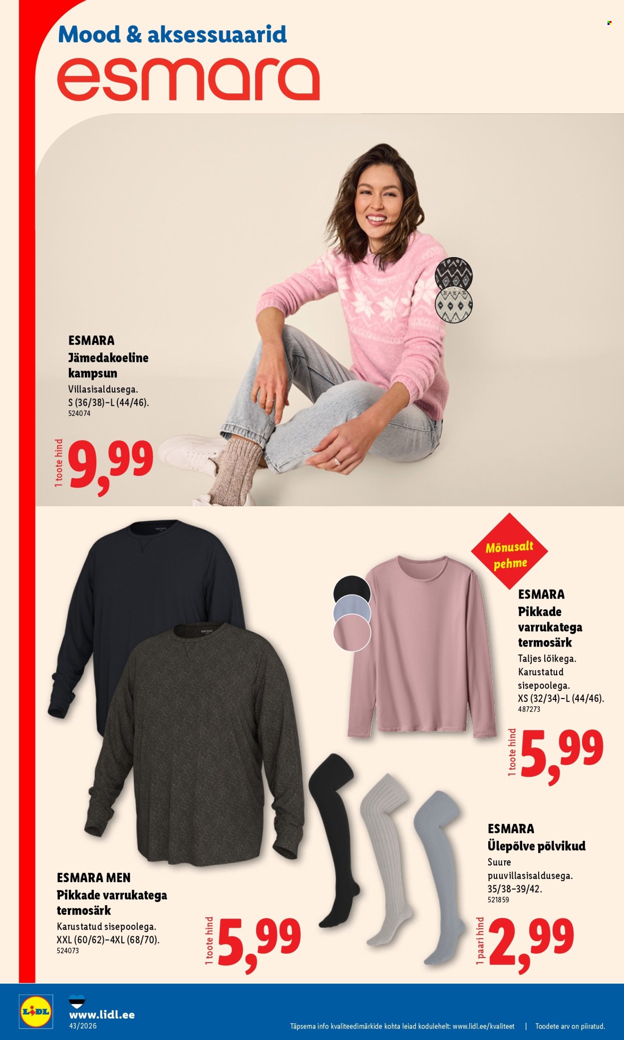 Lidl kliendileht (19.10 - 25.10.2026)