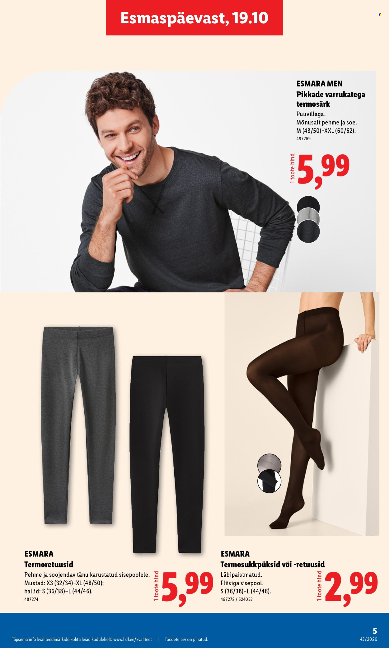 Lidl kliendileht (19.10 - 25.10.2026)