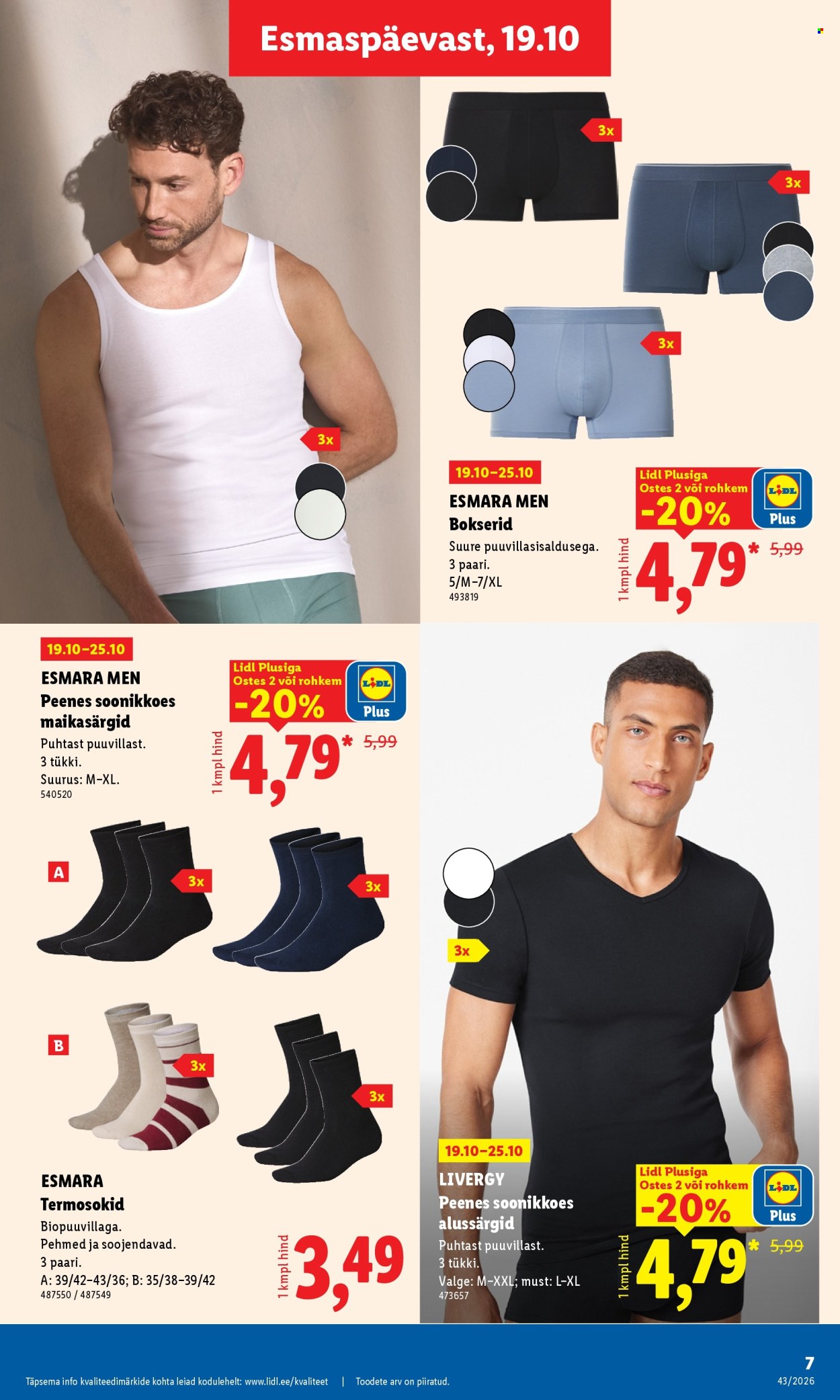 Lidl kliendileht (19.10 - 25.10.2026)