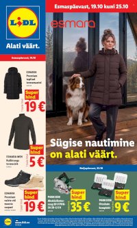 Lidl kliendileht (19.10 - 25.10.2026)