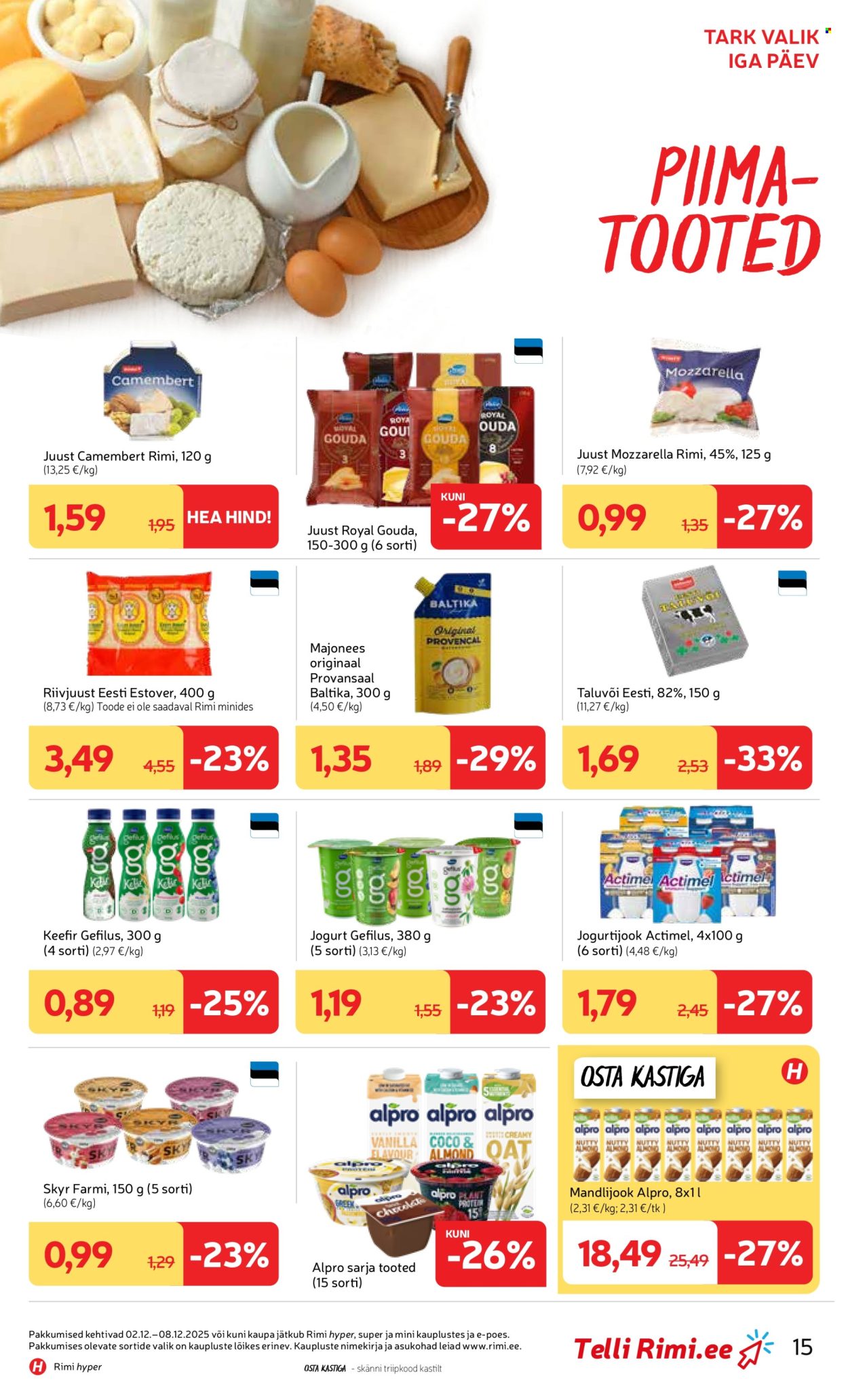 Rimi kliendileht - Kliendileht (2.12 - 8.12.2025)