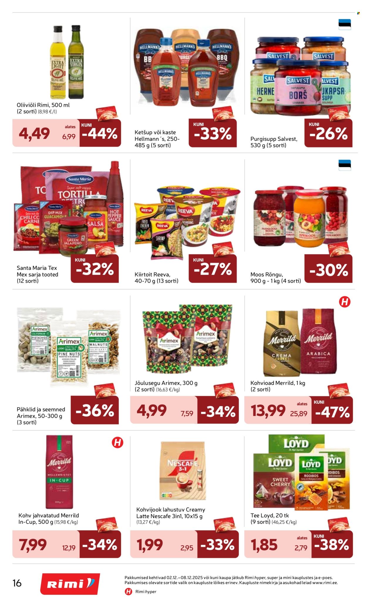 Rimi kliendileht - Kliendileht (2.12 - 8.12.2025)