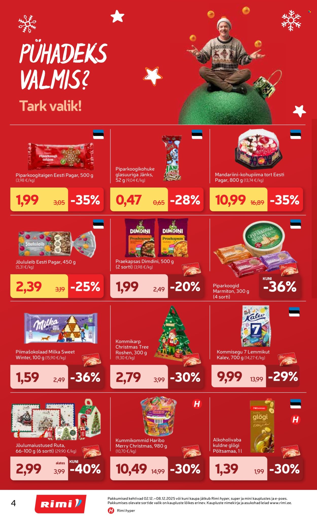 Rimi kliendileht - Kliendileht (2.12 - 8.12.2025)