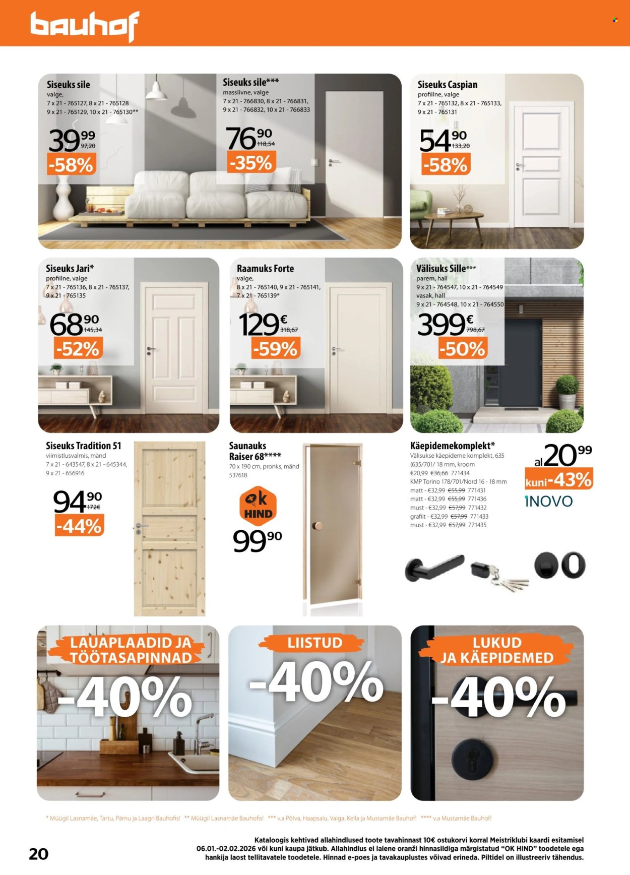 Bauhof kliendileht (6.01 - 2.02.2026)