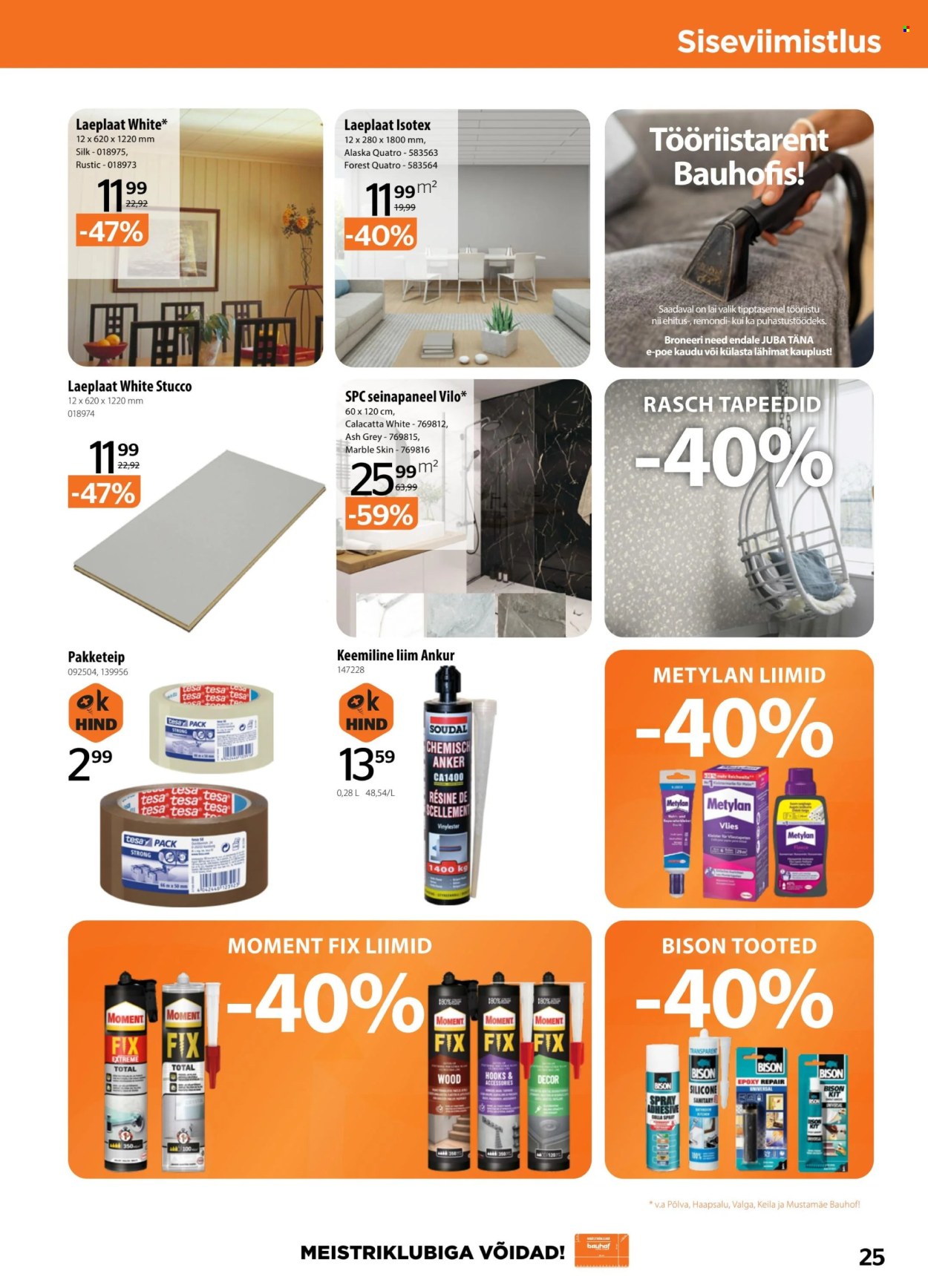 Bauhof kliendileht (6.01 - 2.02.2026)