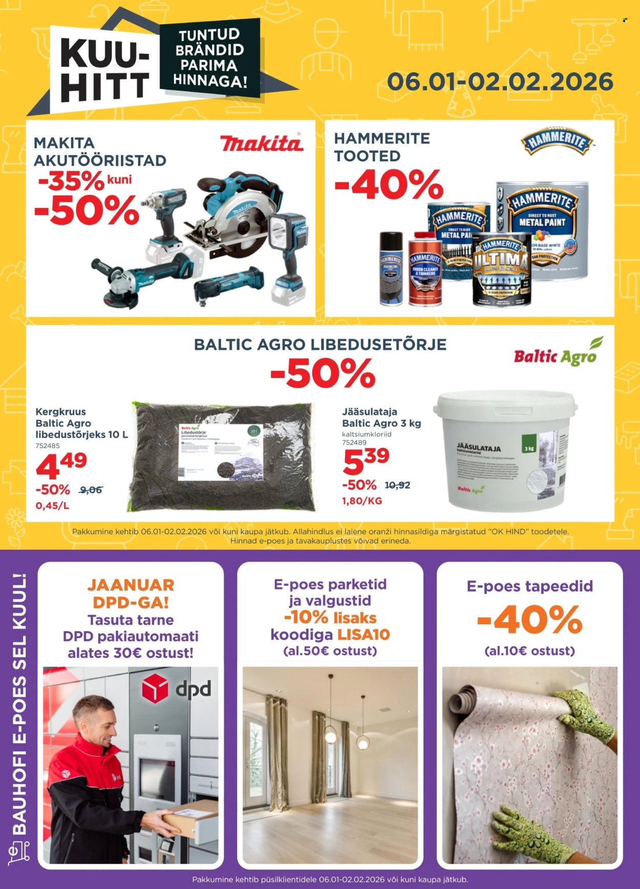 Bauhof kliendileht (6.01 - 2.02.2026)