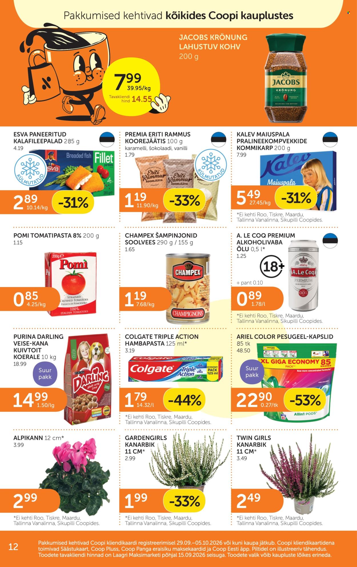 Coop kliendileht (29.09 - 5.10.2026)