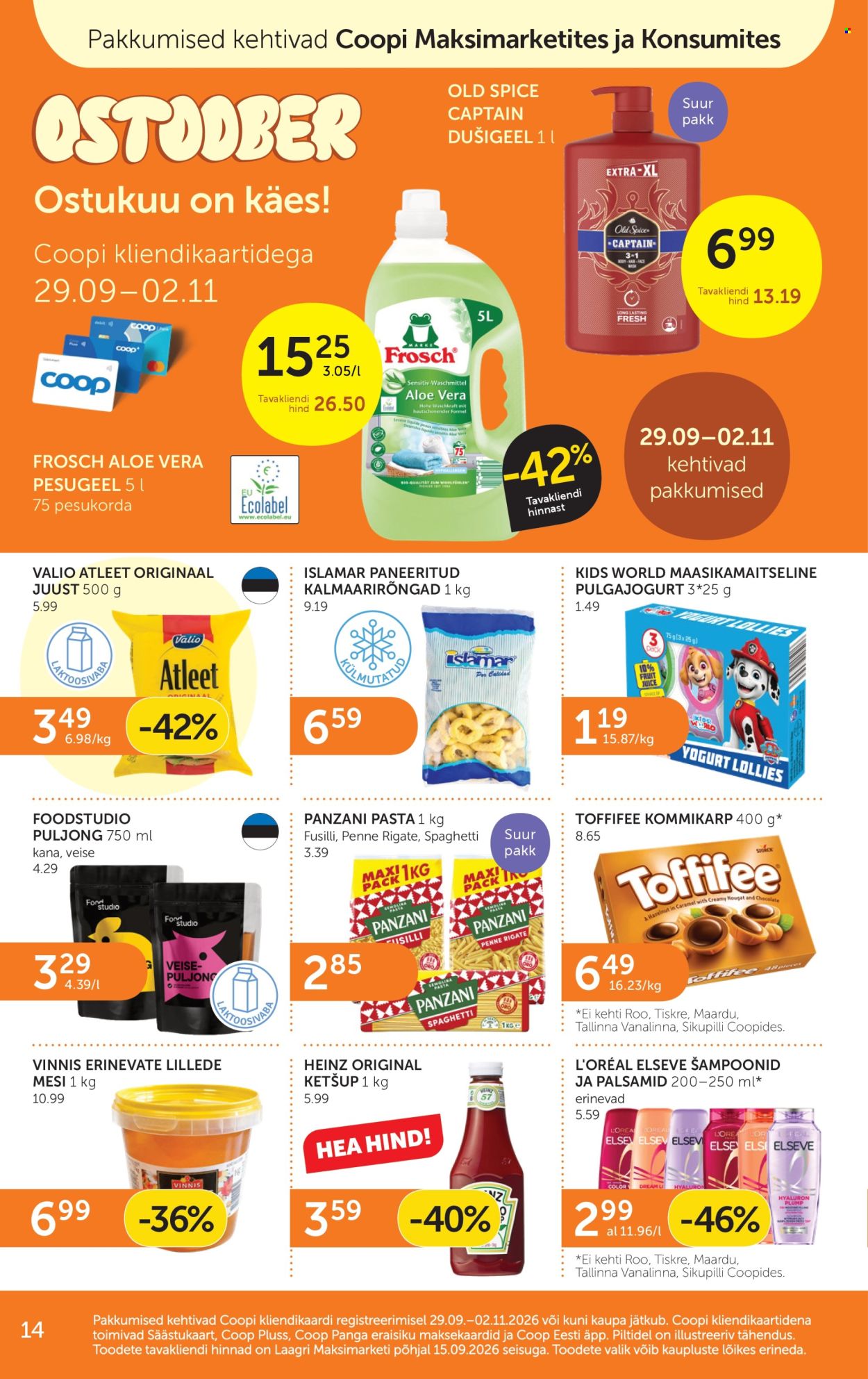 Coop kliendileht (29.09 - 5.10.2026)
