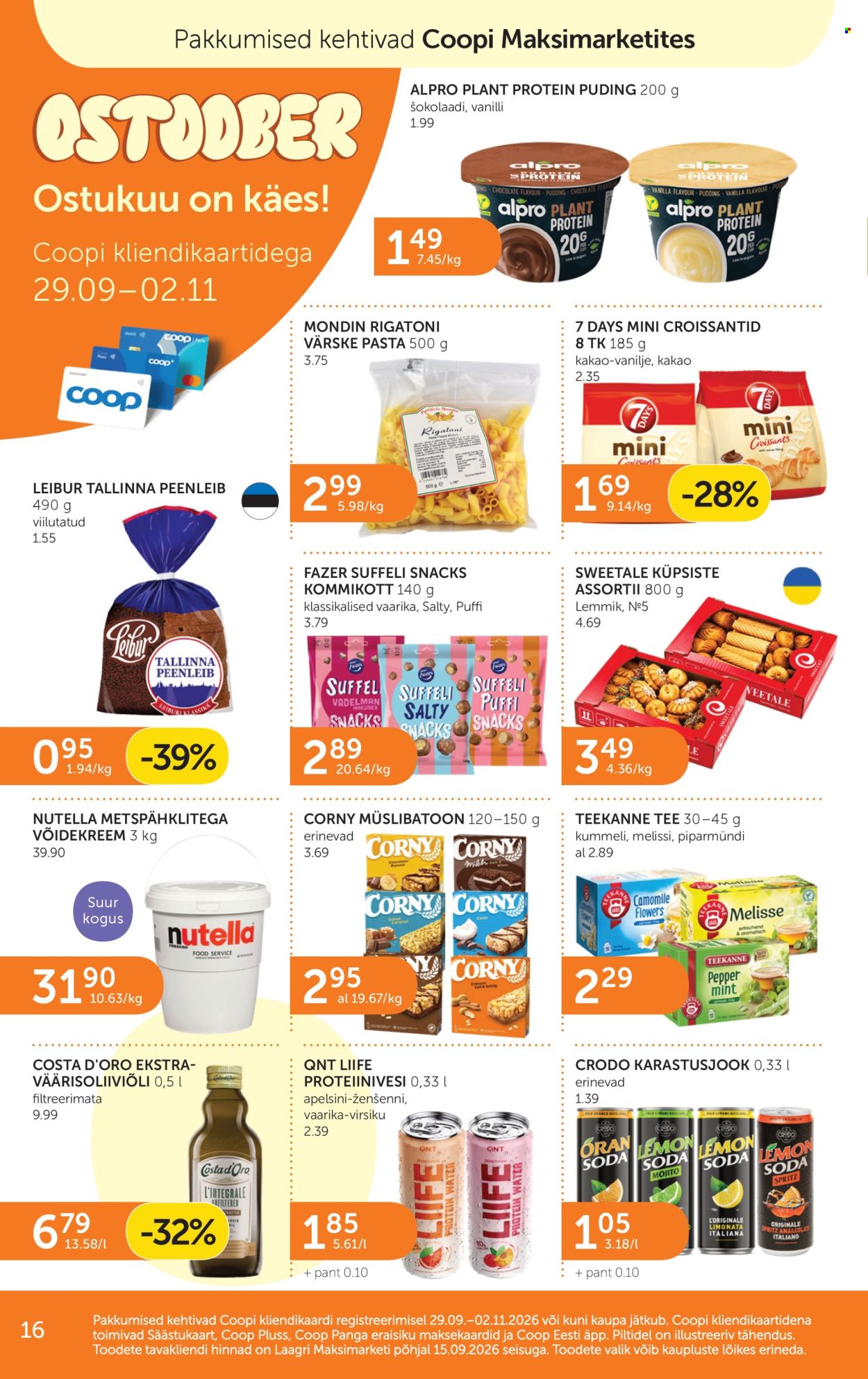 Coop kliendileht (29.09 - 5.10.2026)