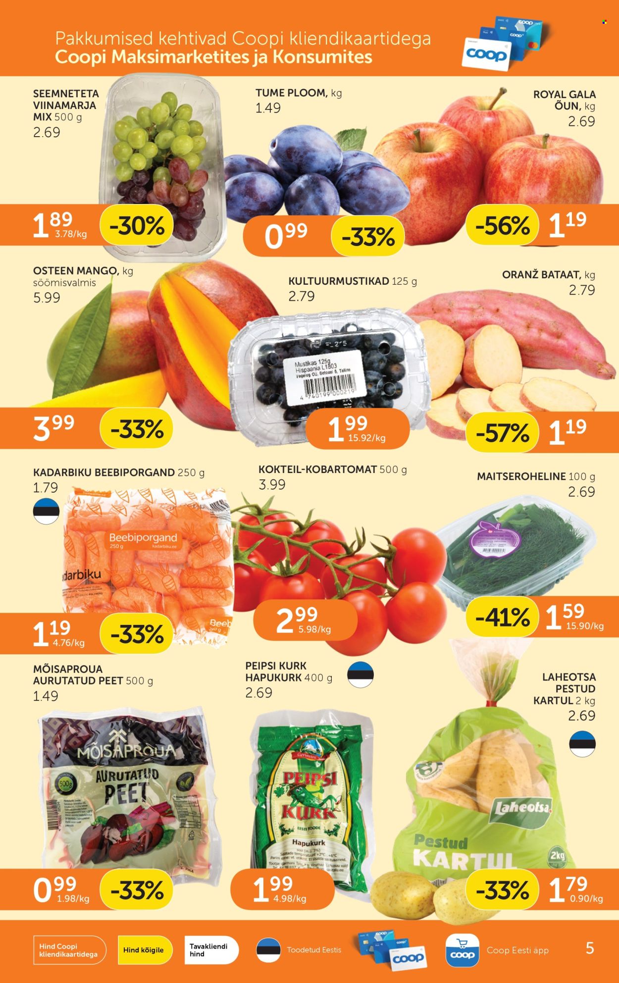 Coop kliendileht (29.09 - 5.10.2026)
