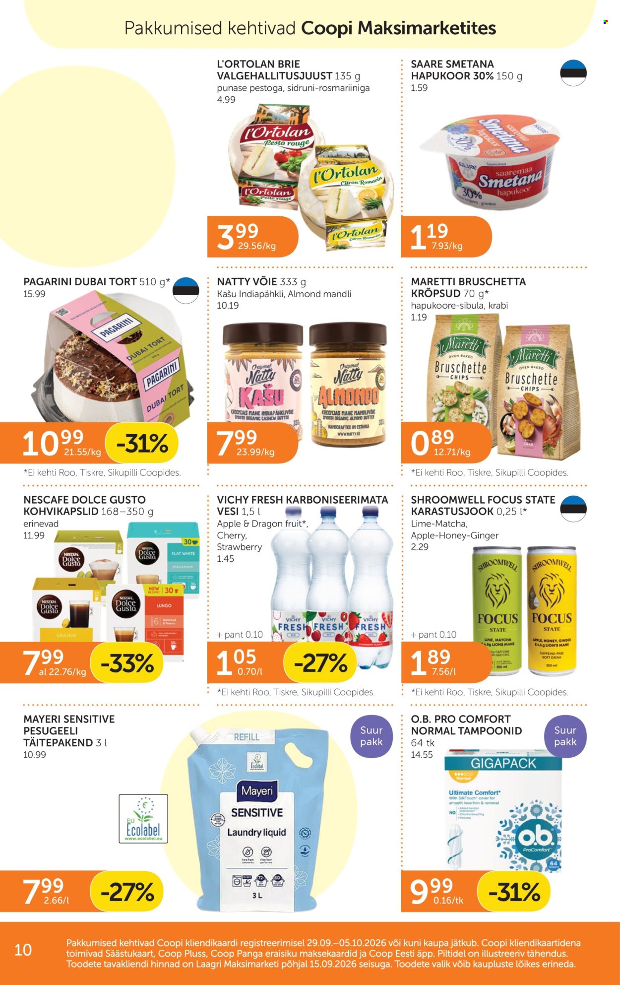 Coop kliendileht (29.09 - 5.10.2026)