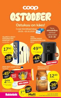 Coop kliendileht (29.09 - 5.10.2026)
