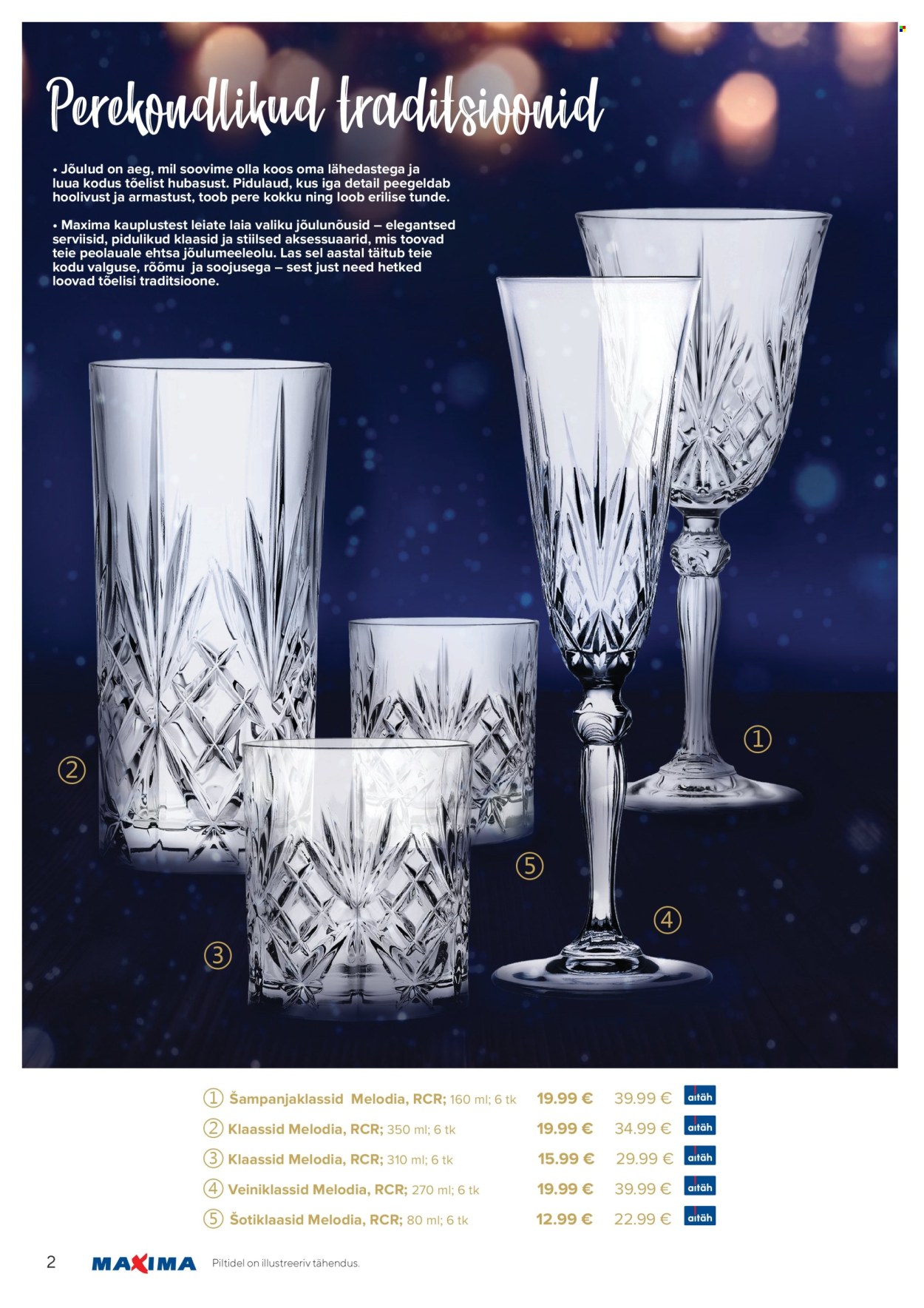 Maxima kliendileht - Joogikataloog (27.11.2025 - 7.01.2026)