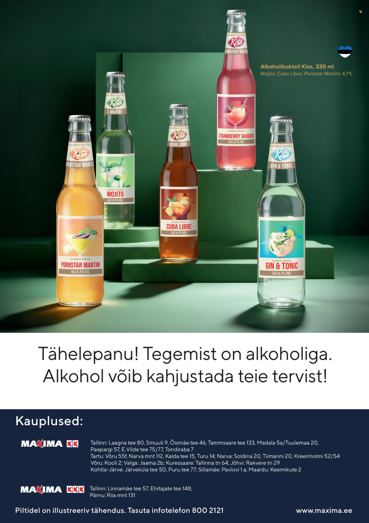 Maxima kliendileht - Joogikataloog (27.11.2025 - 7.01.2026)