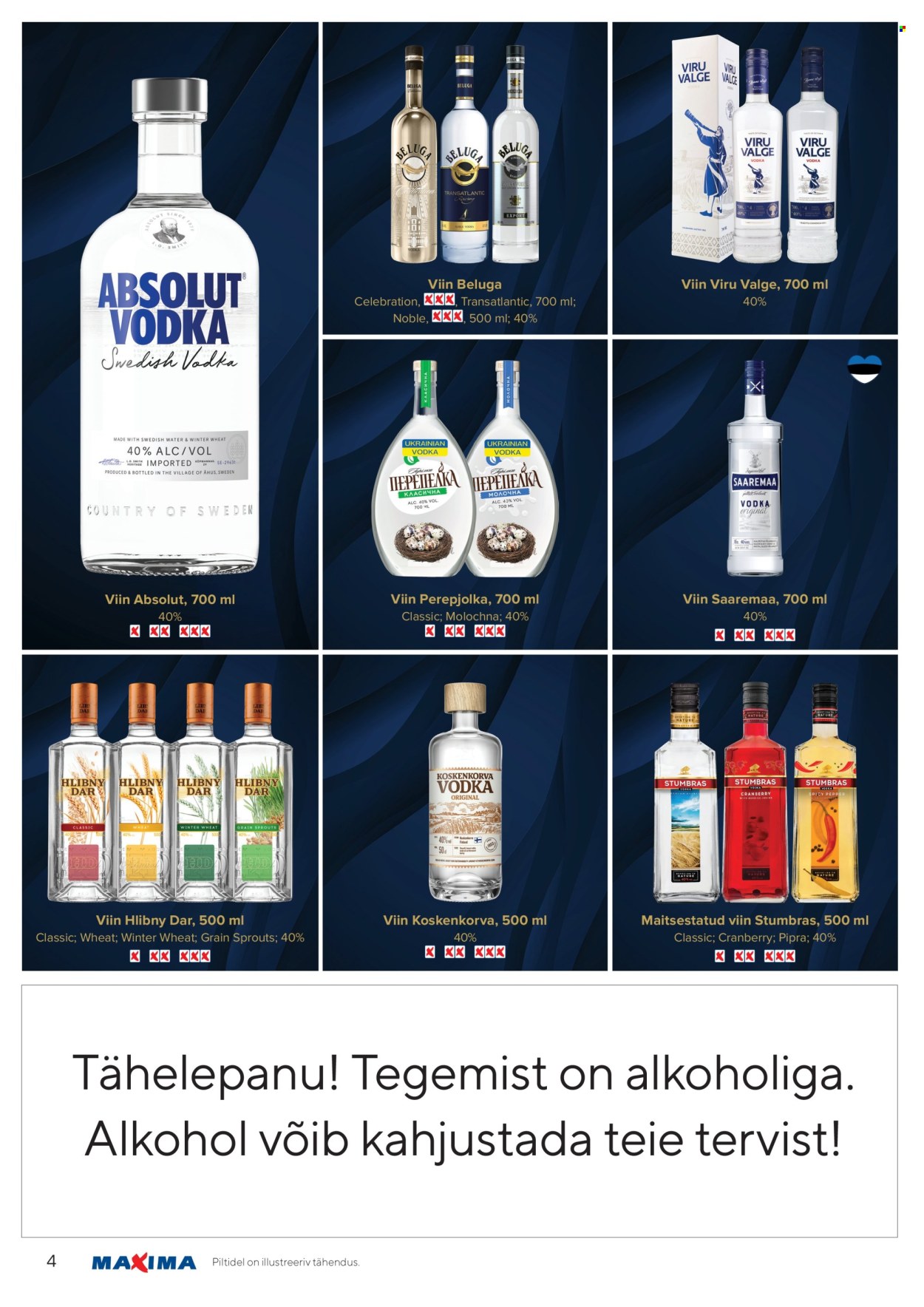 Maxima kliendileht - Joogikataloog (27.11.2025 - 7.01.2026)