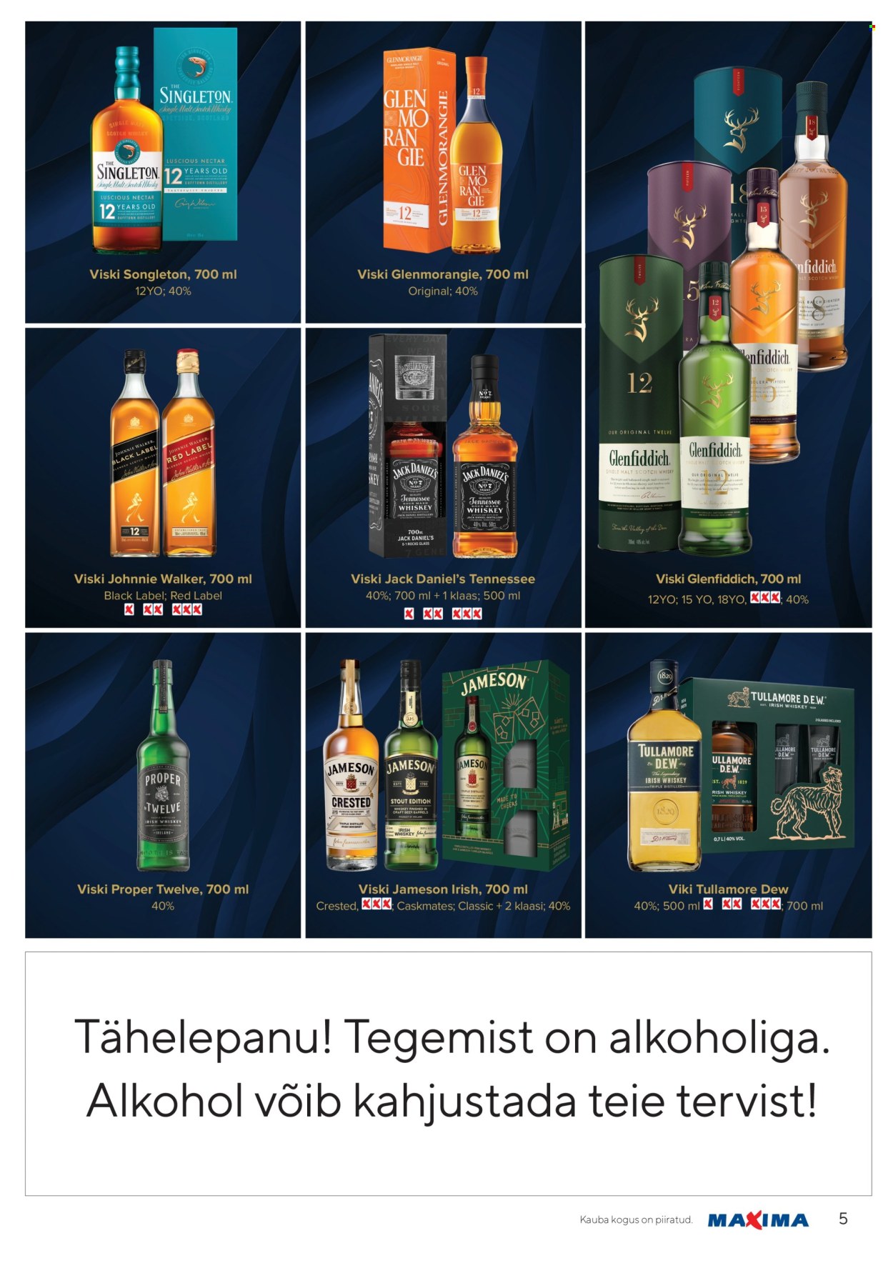 Maxima kliendileht - Joogikataloog (27.11.2025 - 7.01.2026)