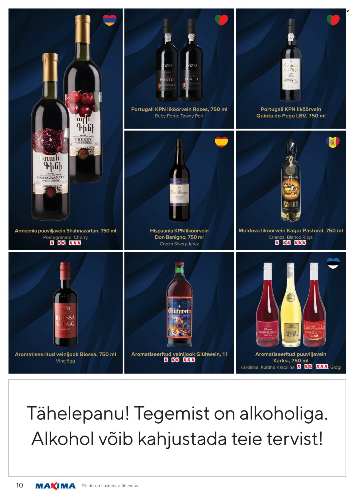 Maxima kliendileht - Joogikataloog (27.11.2025 - 7.01.2026)