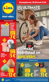 Lidl kliendileht - Tööstuskaupade pakkumised (25.05 - 31.05.2026)