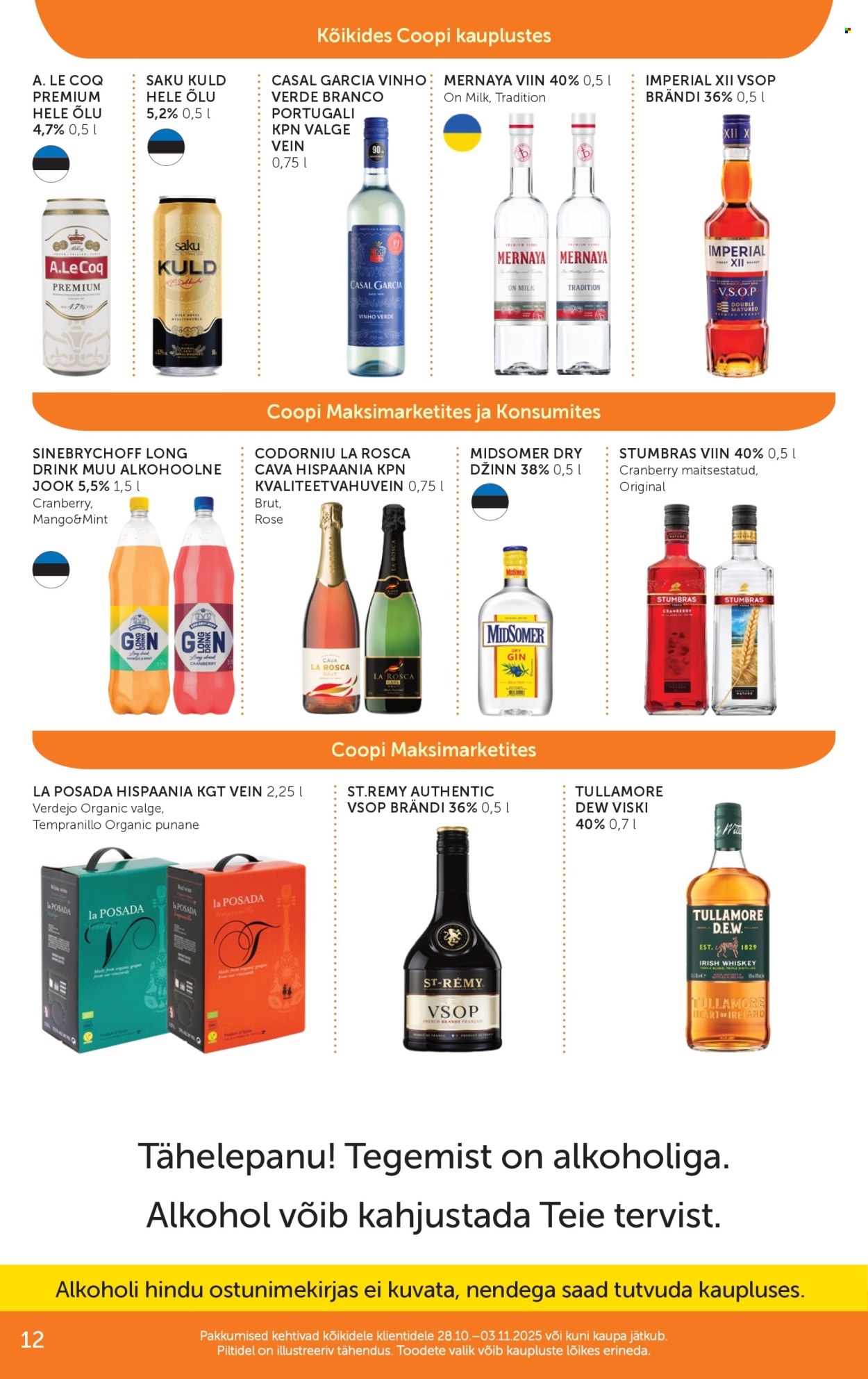 Coop kliendileht (28.10 - 3.11.2025)