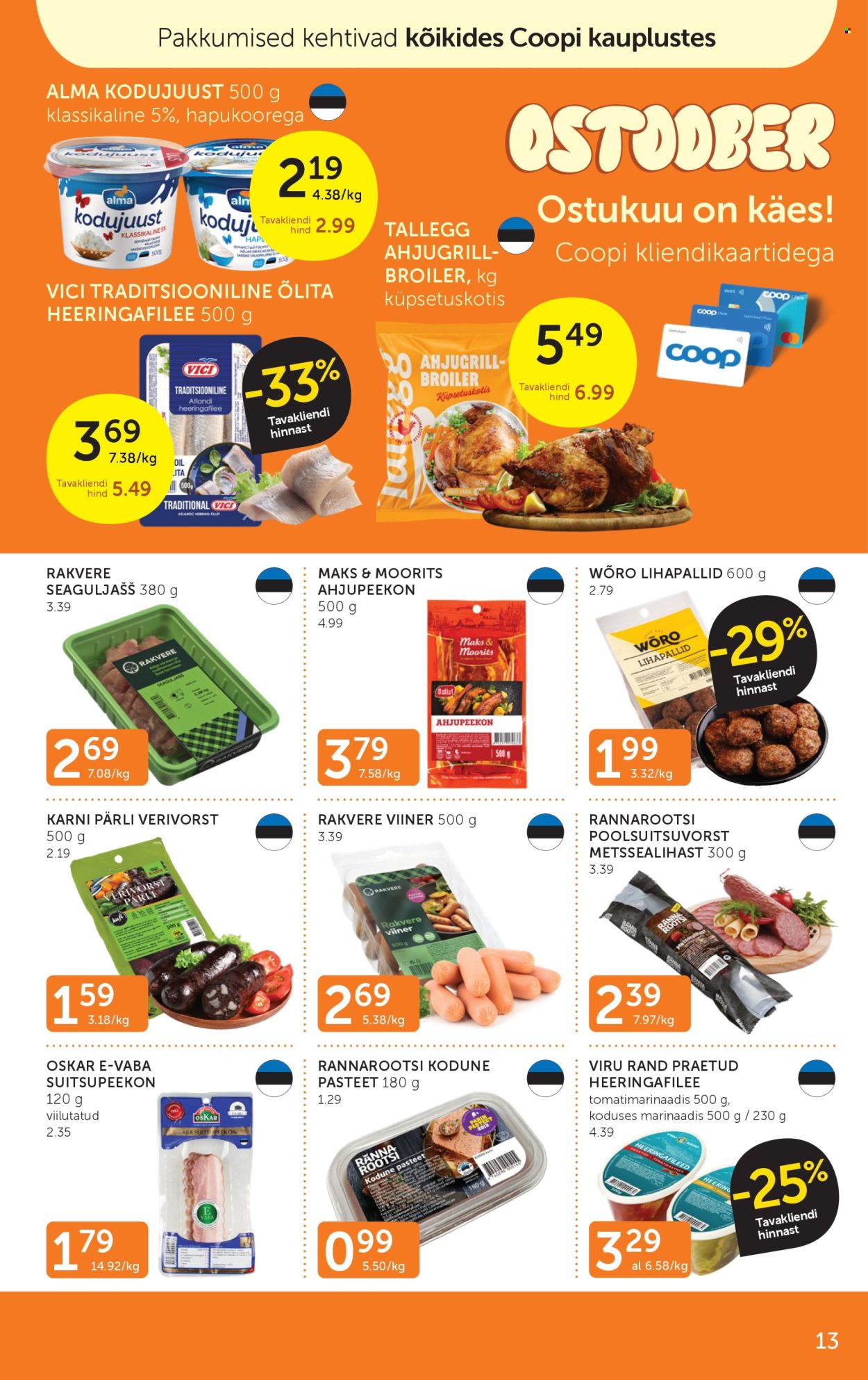 Coop kliendileht (28.10 - 3.11.2025)