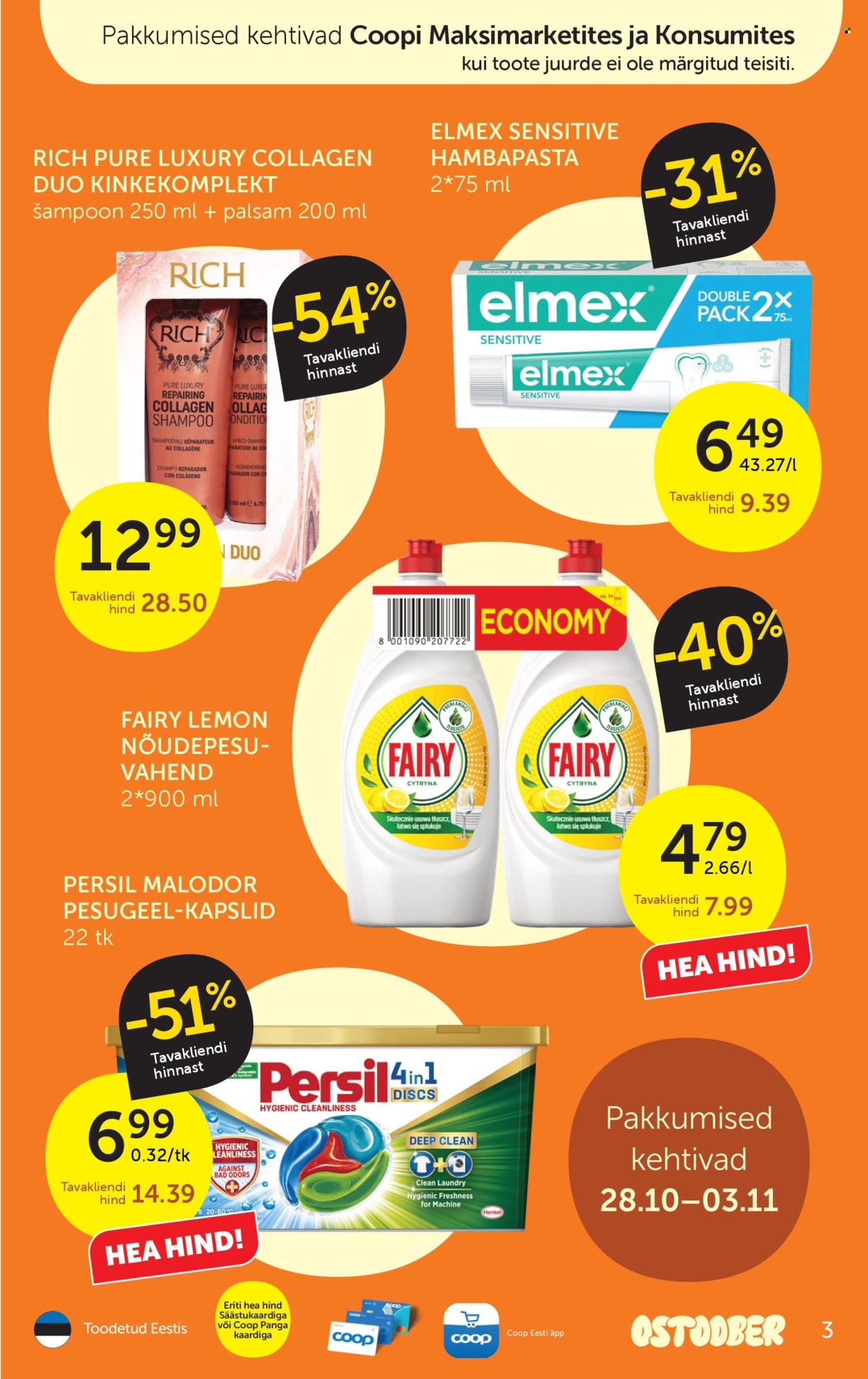 Coop kliendileht (28.10 - 3.11.2025)