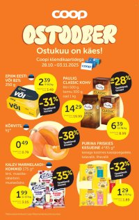 Coop kliendileht (28.10 - 3.11.2025)