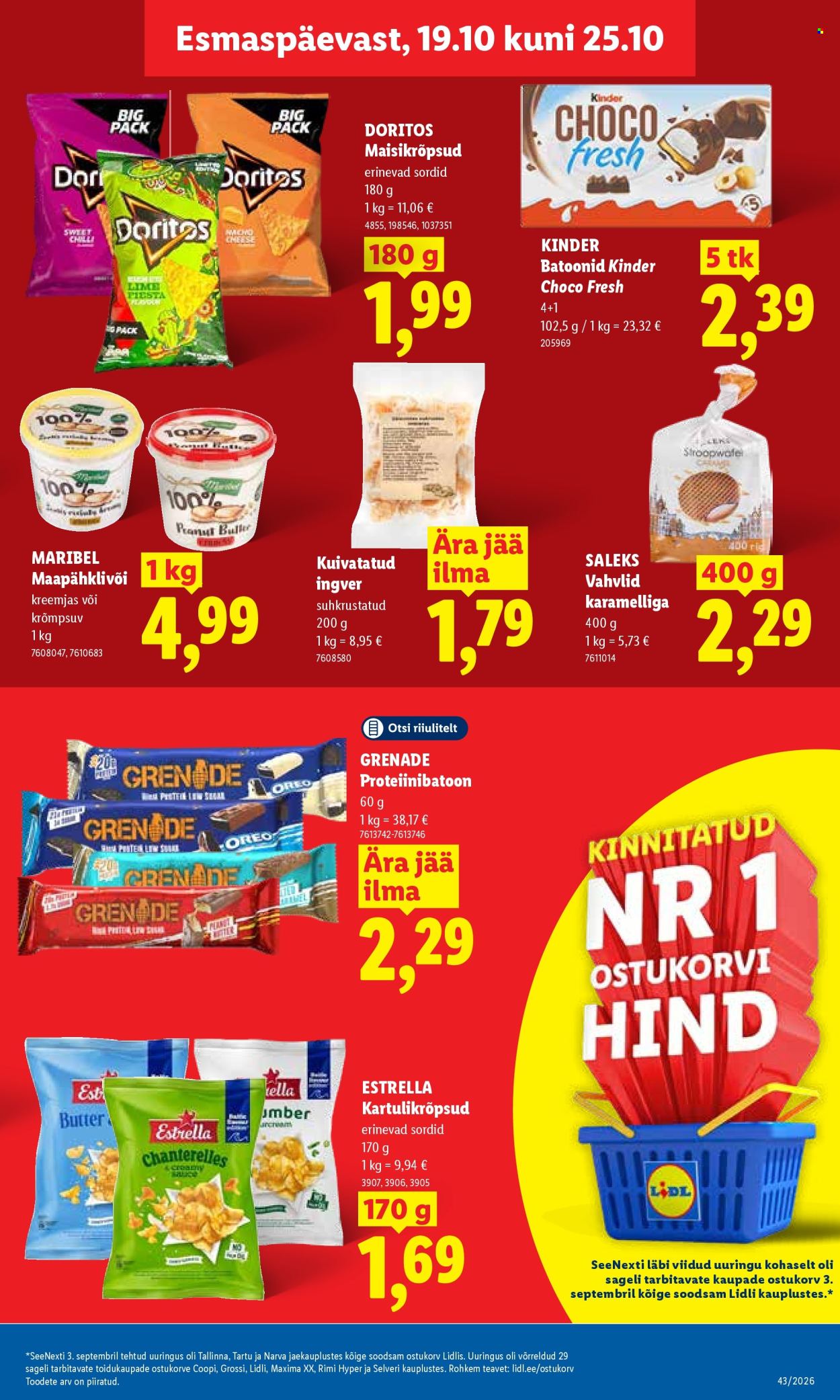 Lidl kliendileht (19.10 - 25.10.2026)