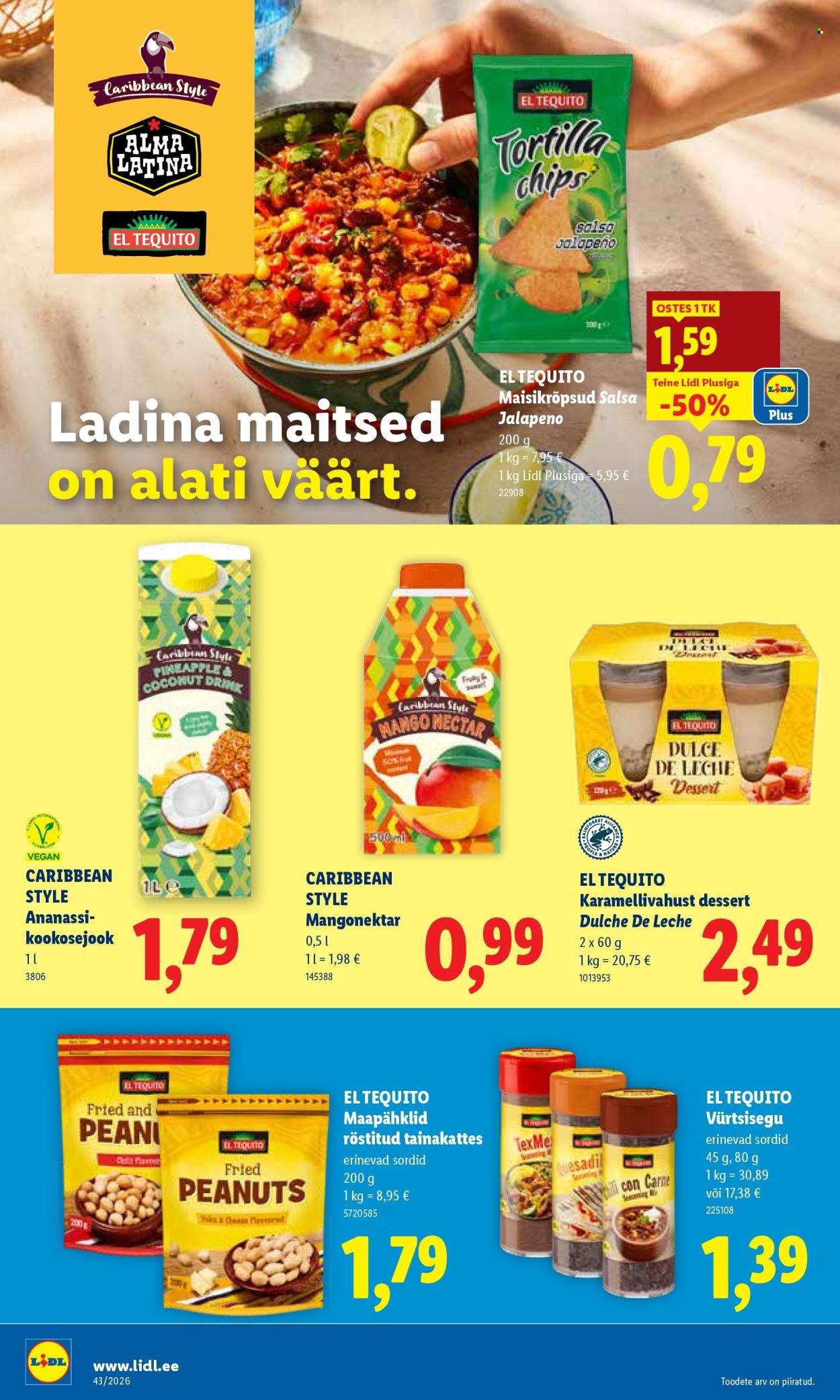 Lidl kliendileht (19.10 - 25.10.2026)