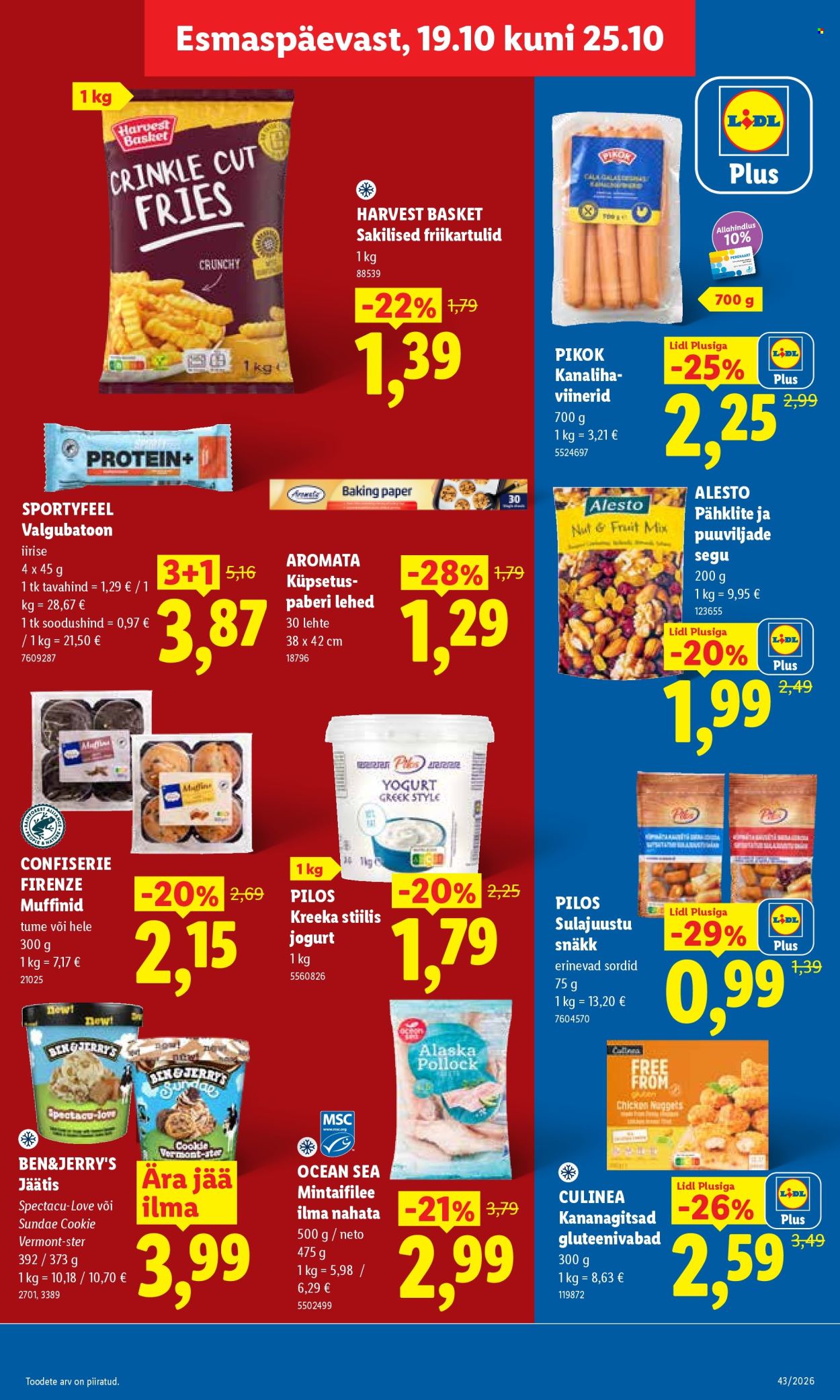 Lidl kliendileht (19.10 - 25.10.2026)