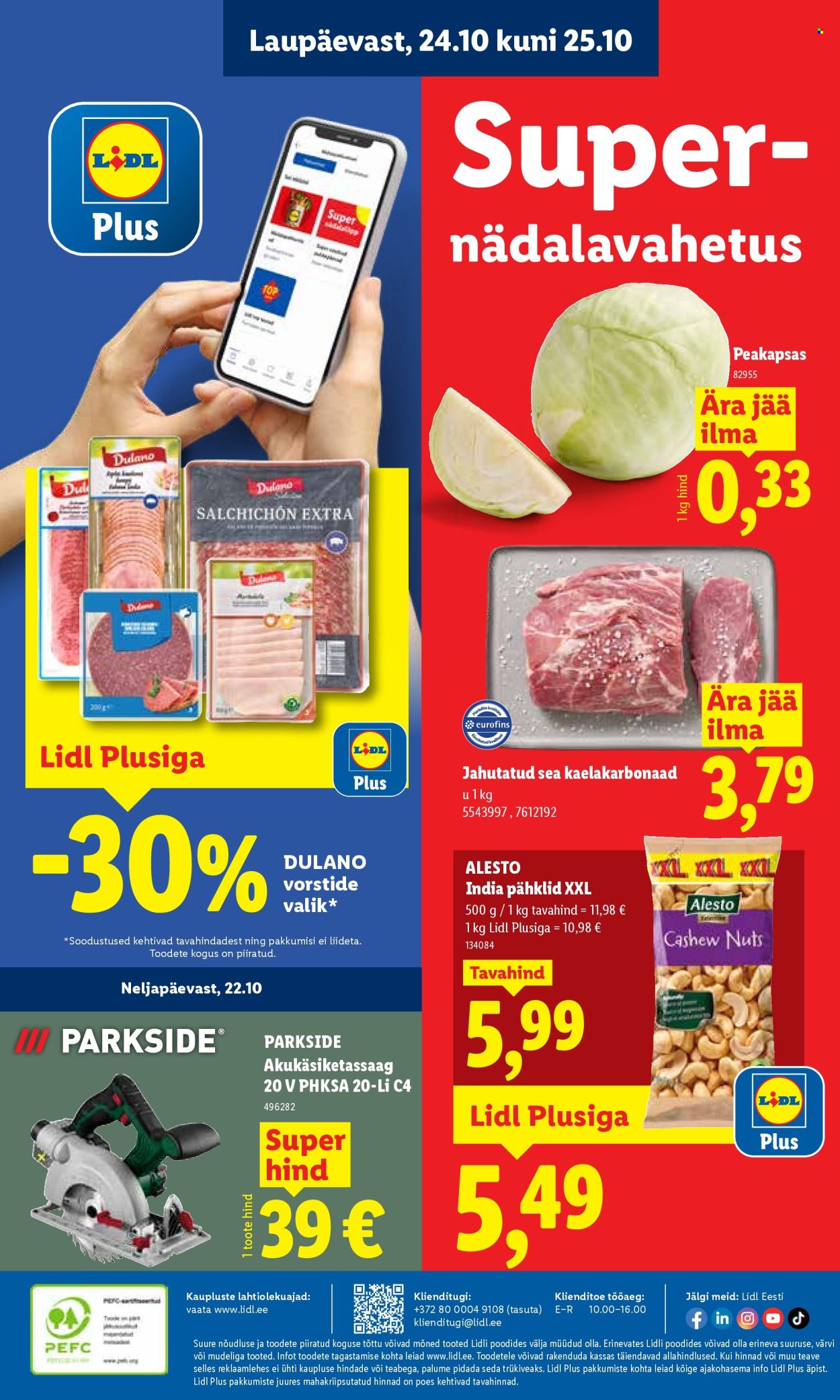 Lidl kliendileht (19.10 - 25.10.2026)