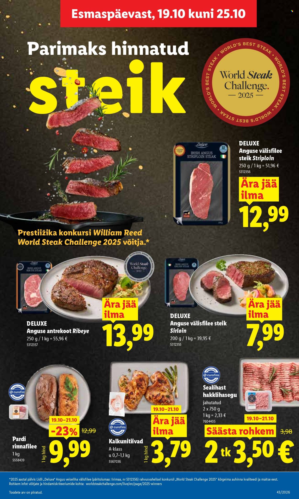 Lidl kliendileht (19.10 - 25.10.2026)