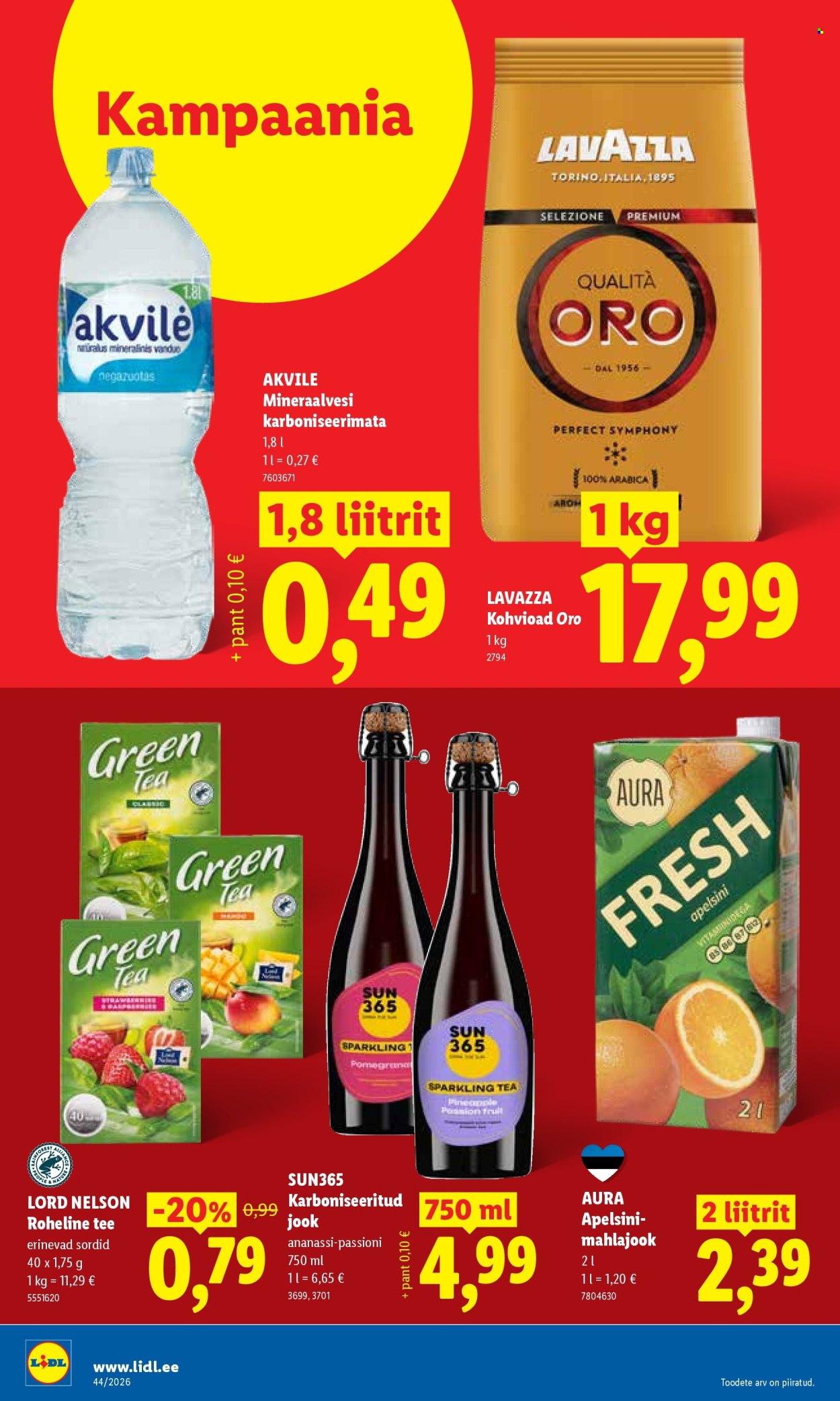 Lidl kliendileht (26.10 - 1.11.2026)