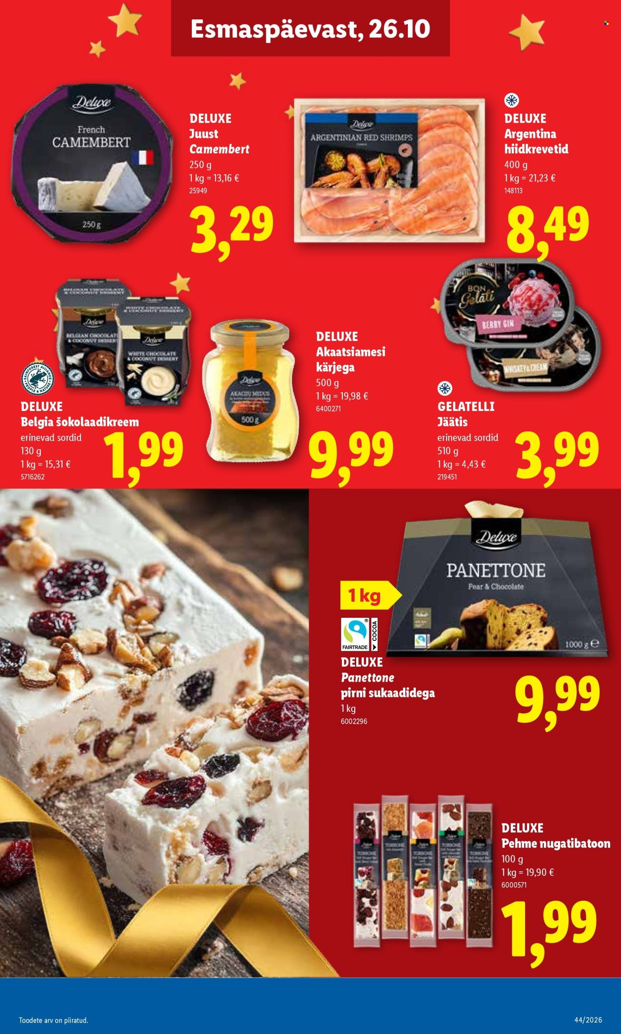 Lidl kliendileht (26.10 - 1.11.2026)