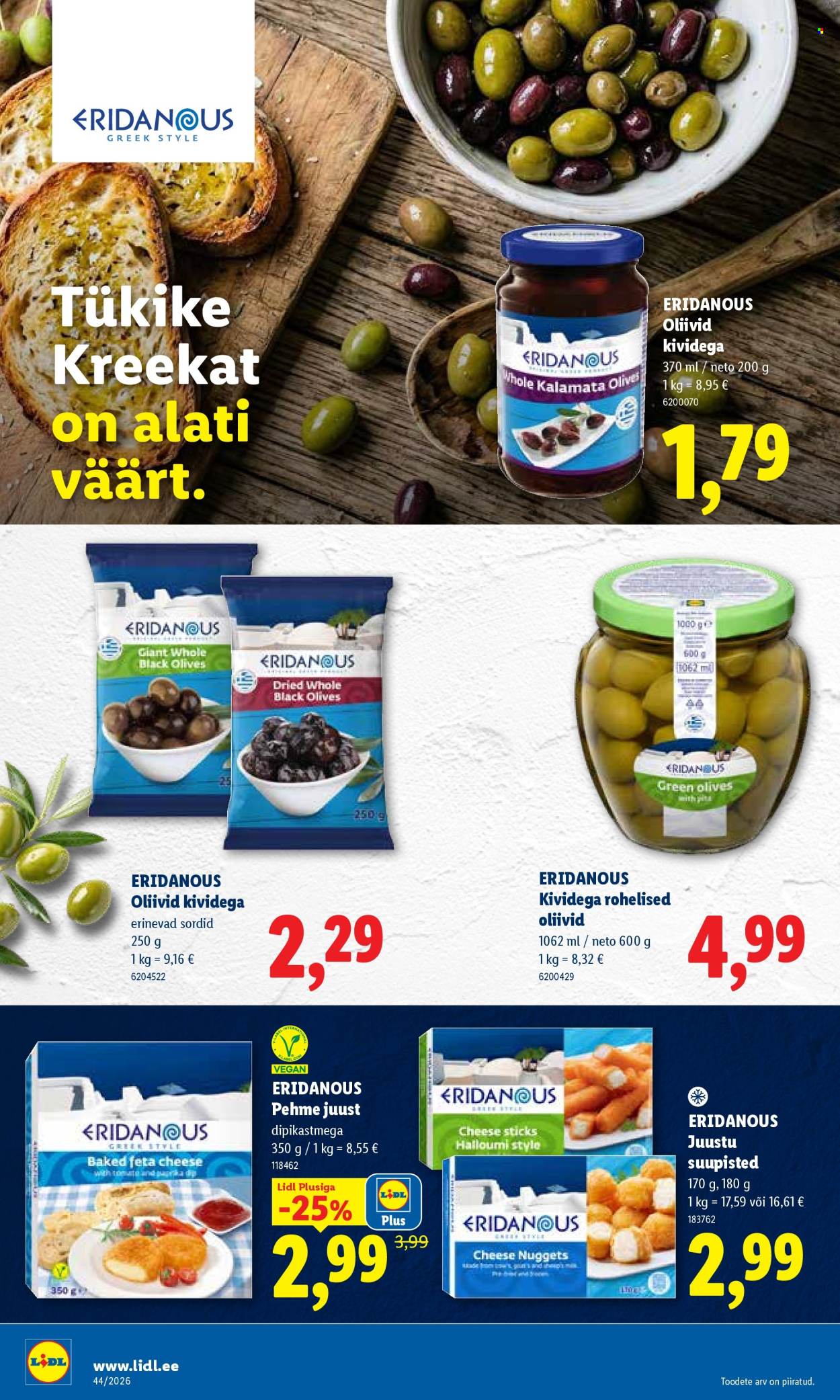 Lidl kliendileht (26.10 - 1.11.2026)