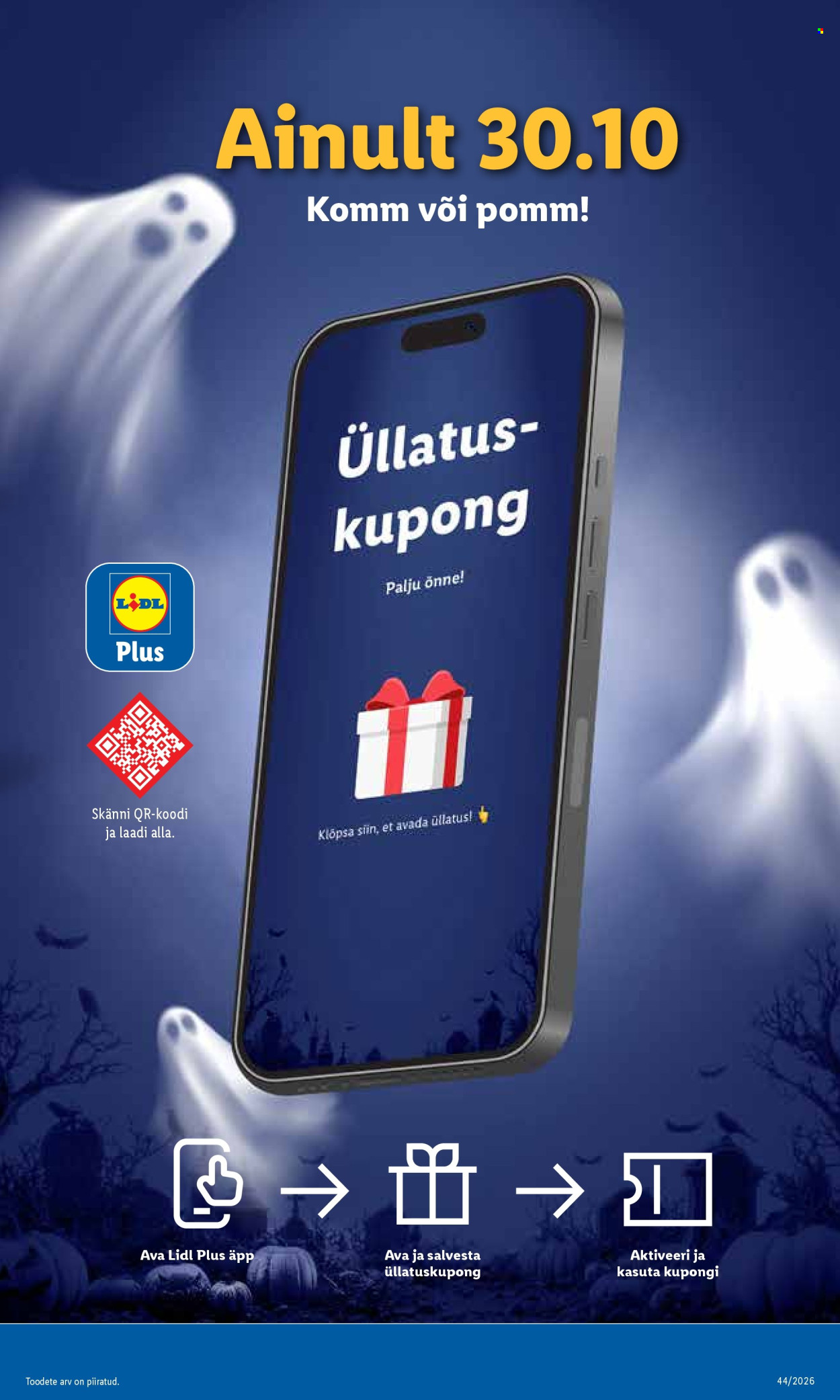 Lidl kliendileht (26.10 - 1.11.2026)