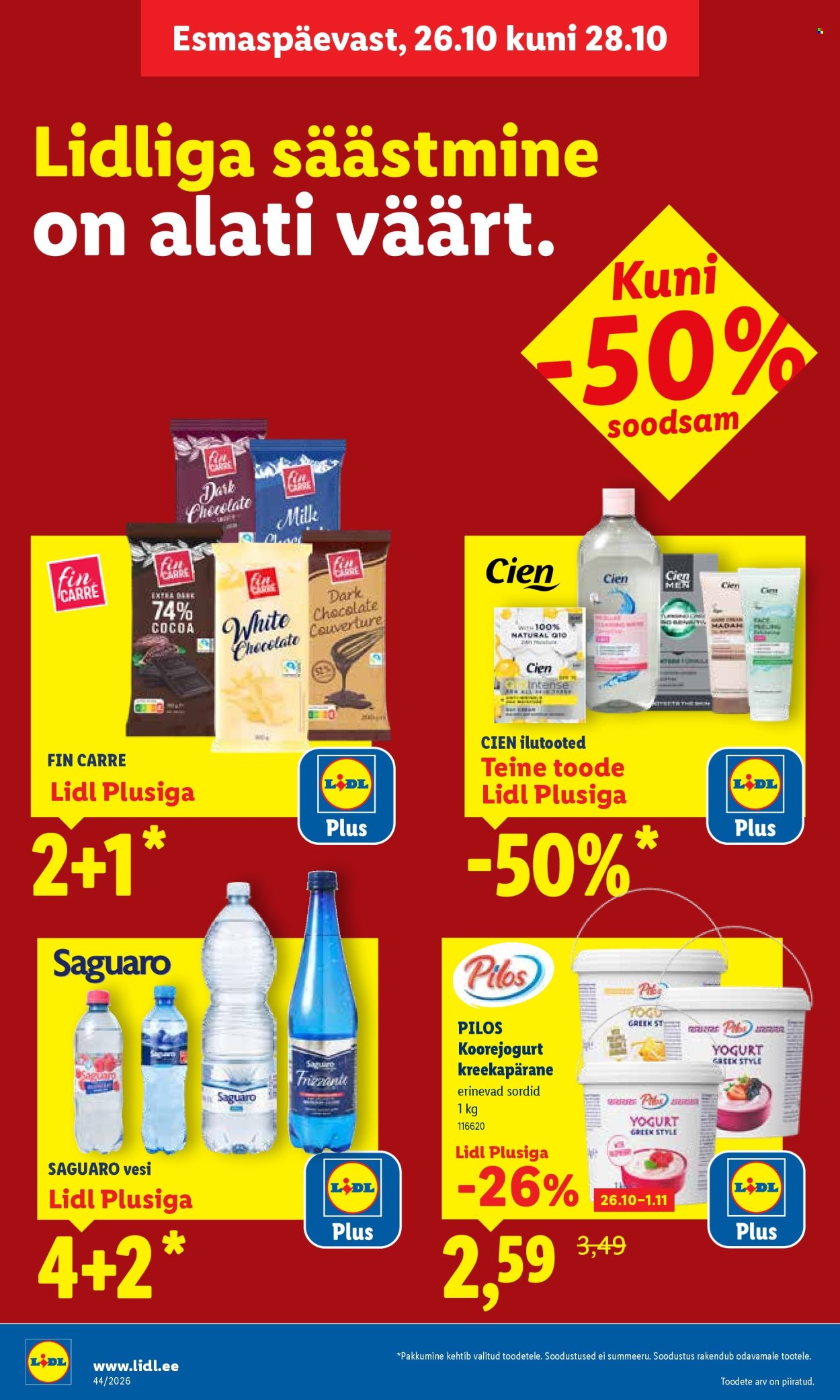 Lidl kliendileht (26.10 - 1.11.2026)