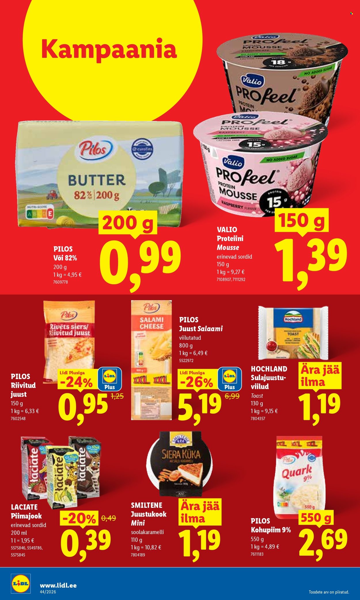 Lidl kliendileht (26.10 - 1.11.2026)