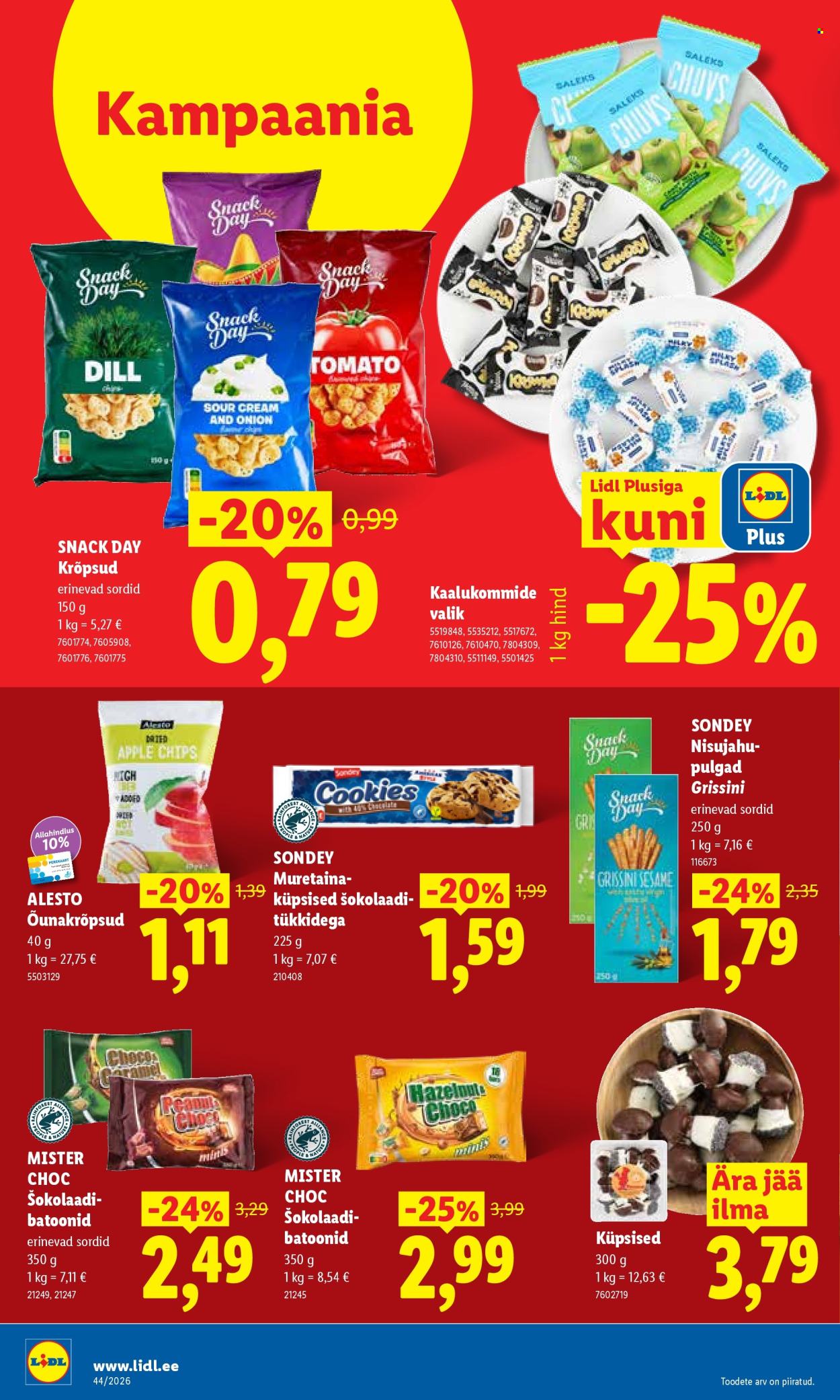 Lidl kliendileht (26.10 - 1.11.2026)