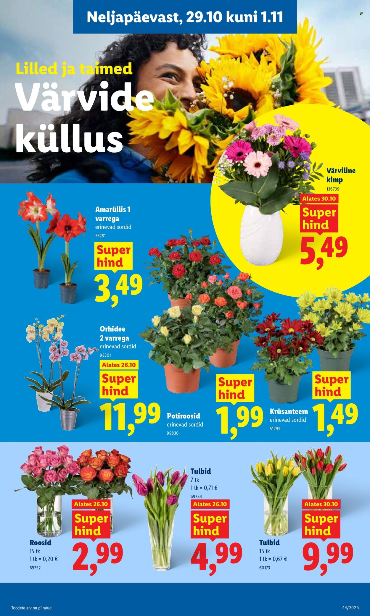 Lidl kliendileht (26.10 - 1.11.2026)
