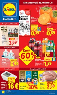 Lidl kliendileht (26.10 - 1.11.2026)