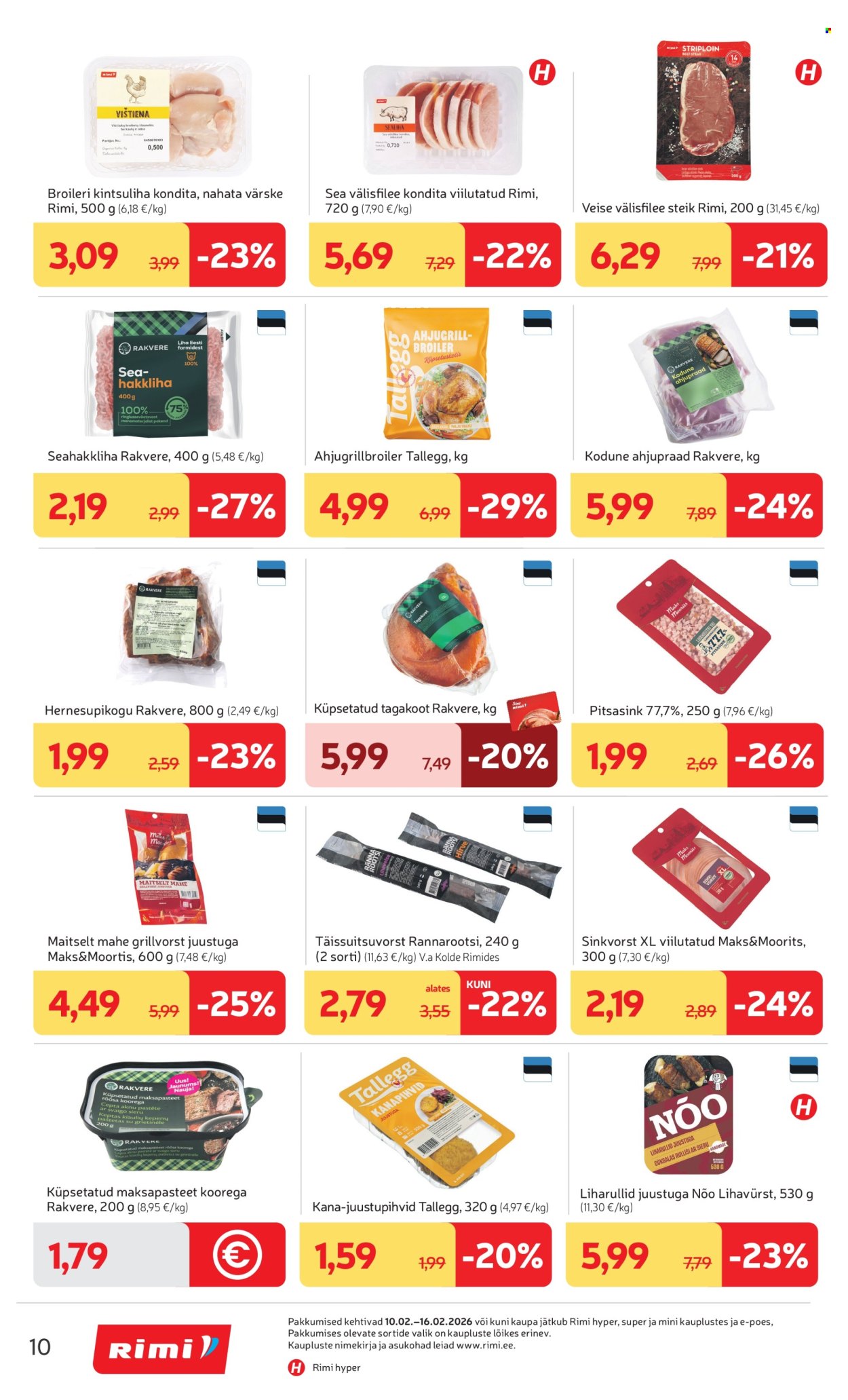 Rimi kliendileht - Kliendileht (10.02 - 16.02.2026)