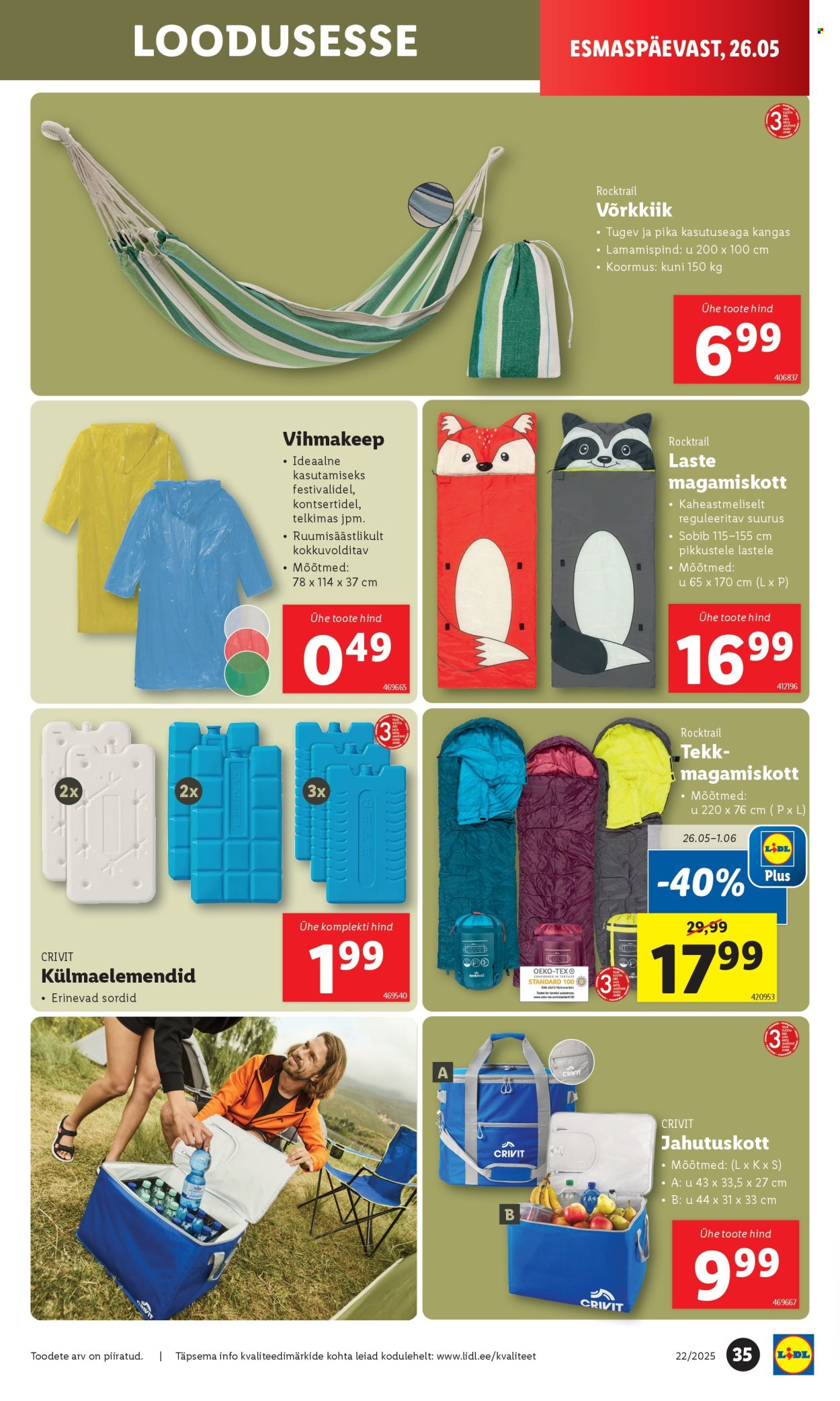 Lidl kliendileht - Kliendileht (26.05 - 1.06.2025)