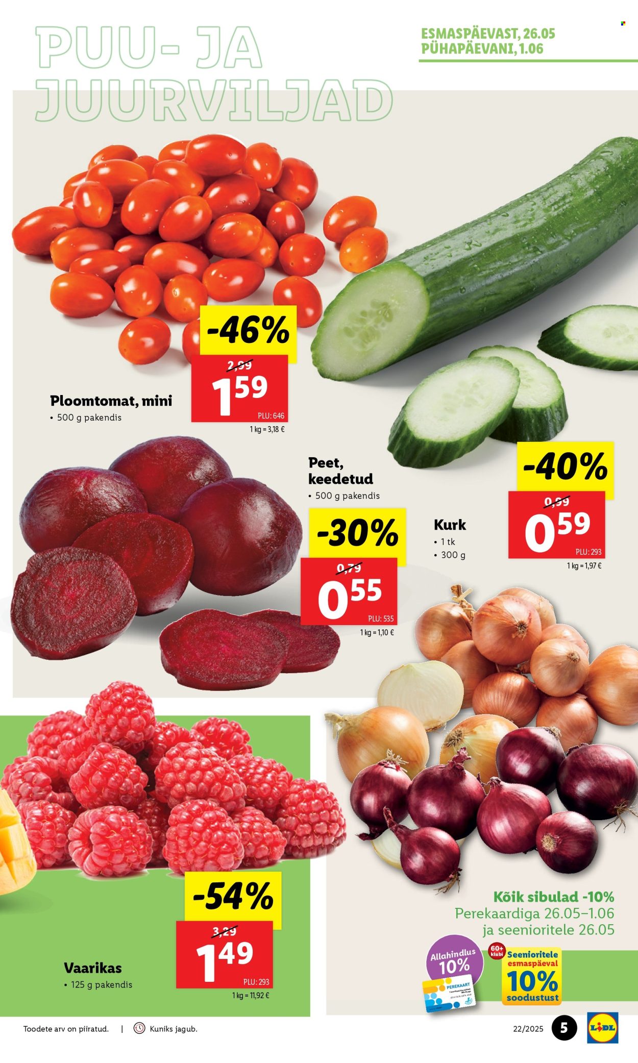 Lidl kliendileht - Kliendileht (26.05 - 1.06.2025)