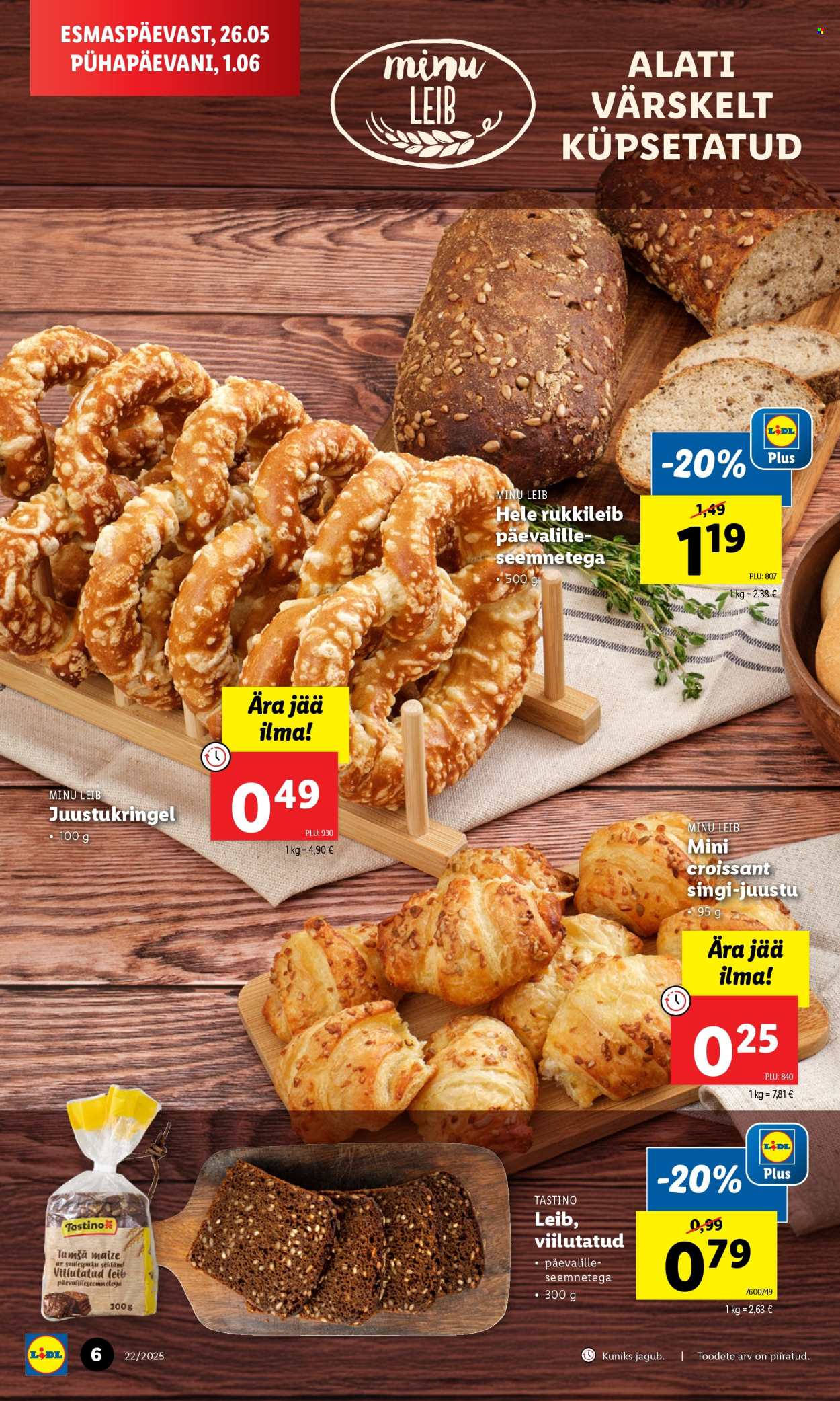 Lidl kliendileht - Kliendileht (26.05 - 1.06.2025)
