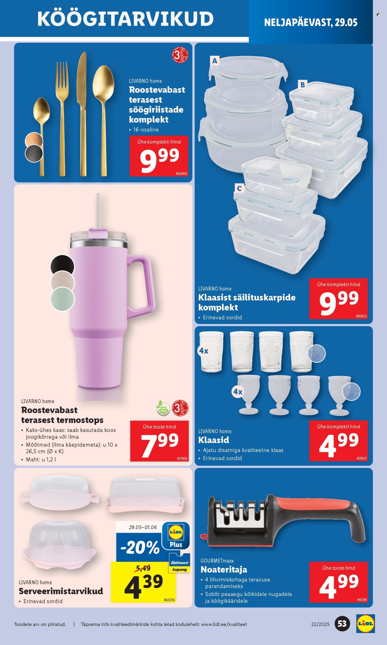 Lidl kliendileht - Kliendileht (26.05 - 1.06.2025)